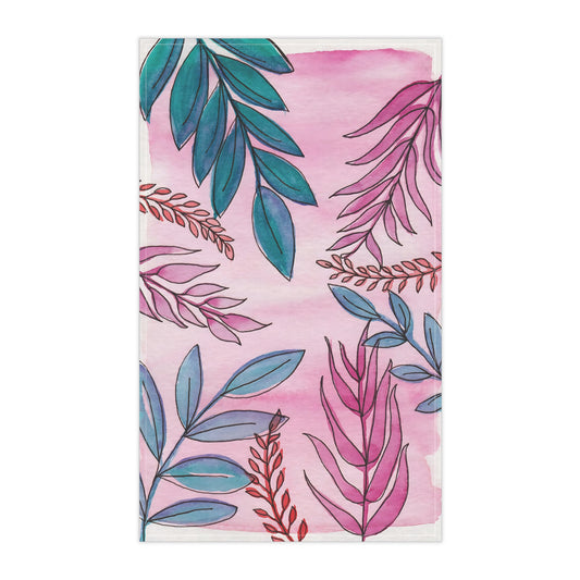 Tropical Tiki Tea Towel