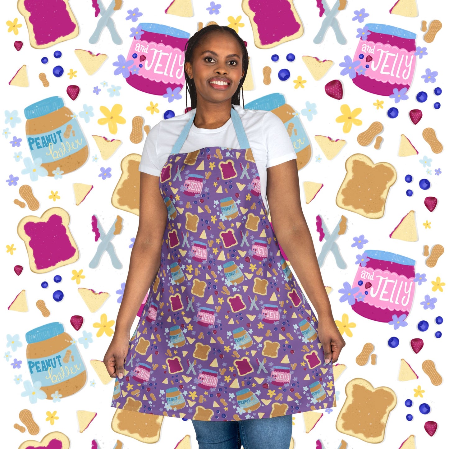Spread it like Peanut Butter & Jelly Apron