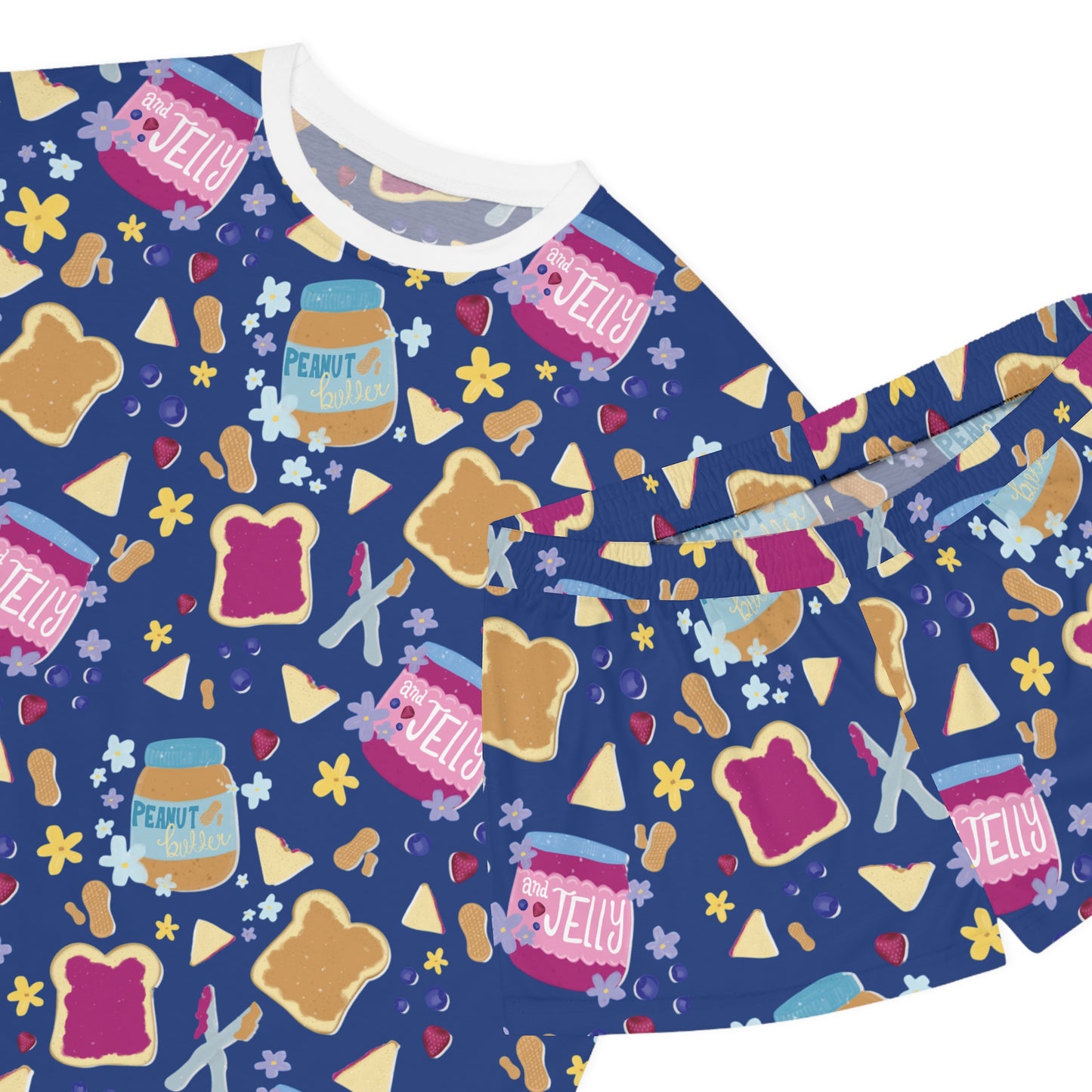 P.B. & J. Whimsical Women's Short Pajama Set