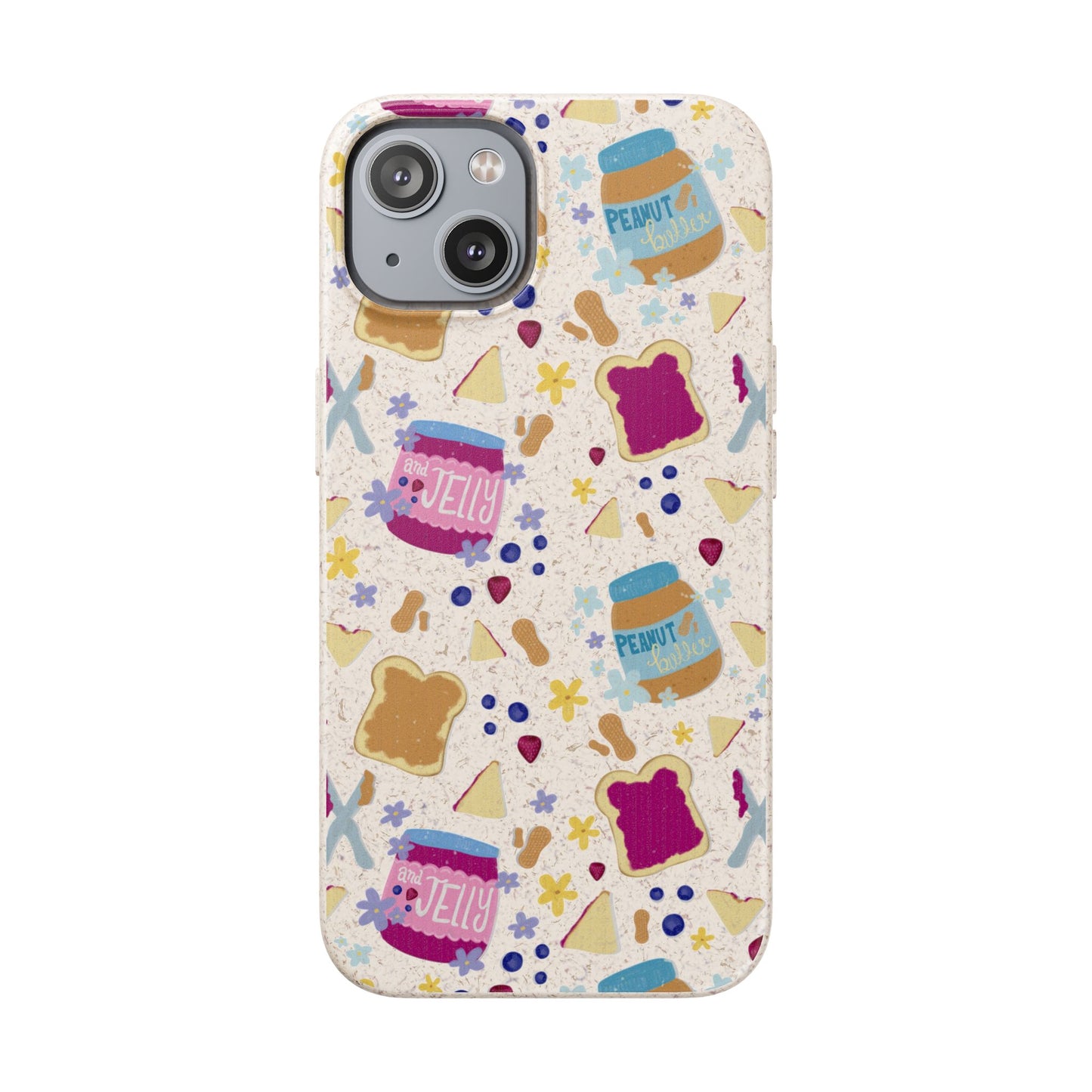 Peanut Butter and Jelly Bio-Degradable Phone cases