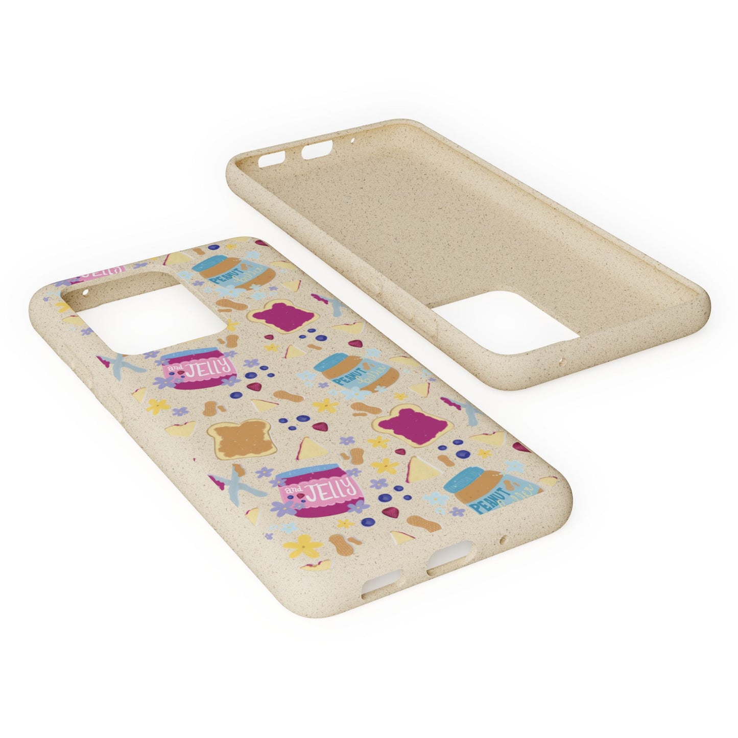 Peanut Butter and Jelly Bio-Degradable Phone cases