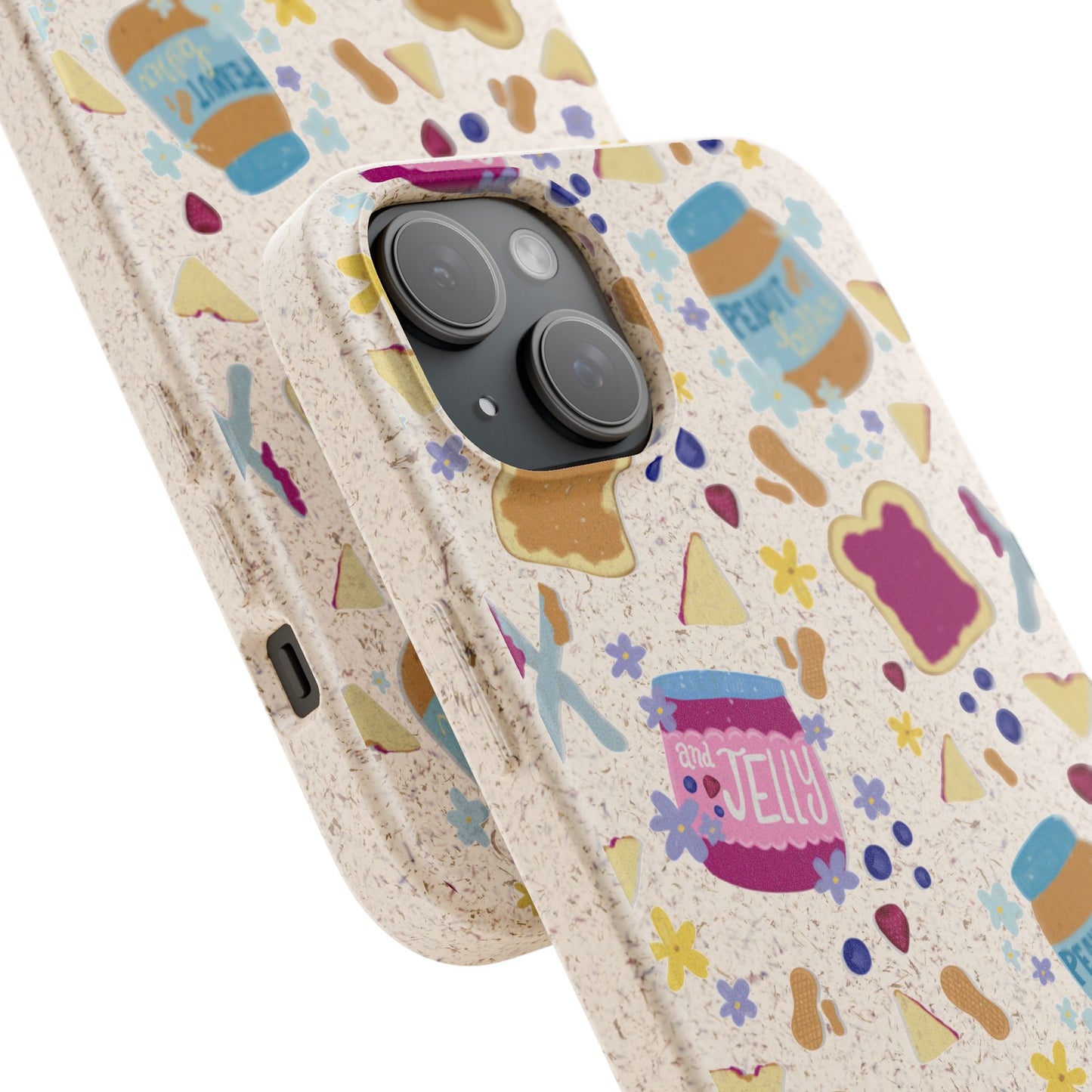 Peanut Butter and Jelly Bio-Degradable Phone cases