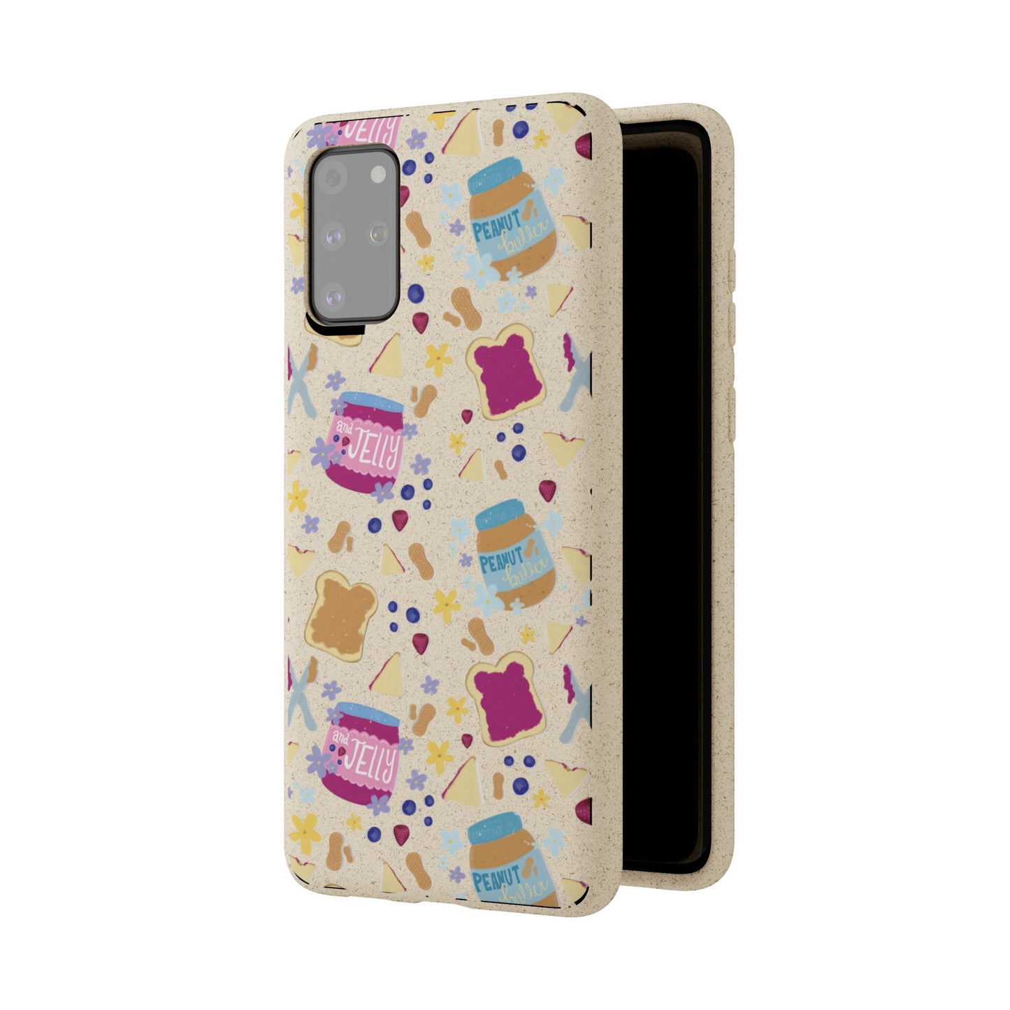 Peanut Butter and Jelly Bio-Degradable Phone cases
