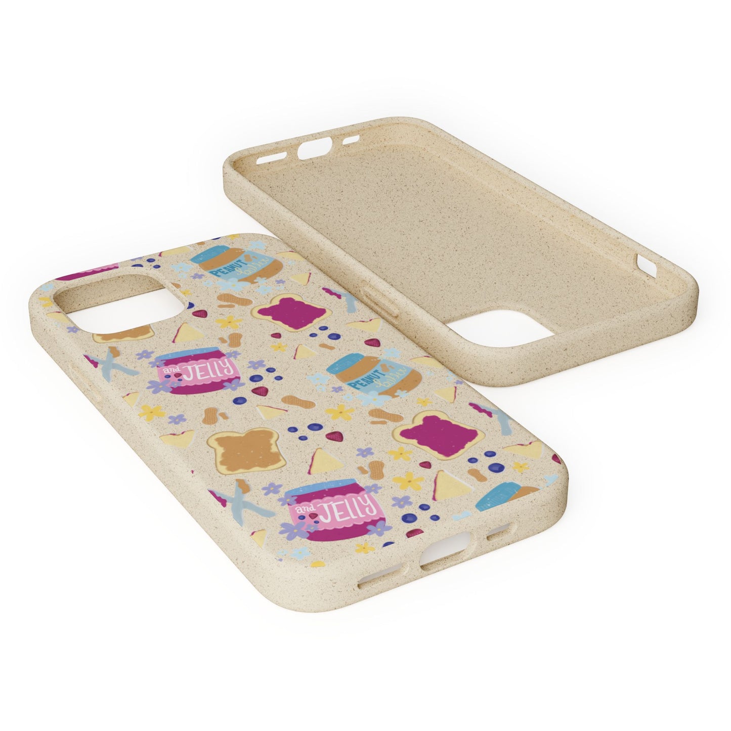 Peanut Butter and Jelly Bio-Degradable Phone cases