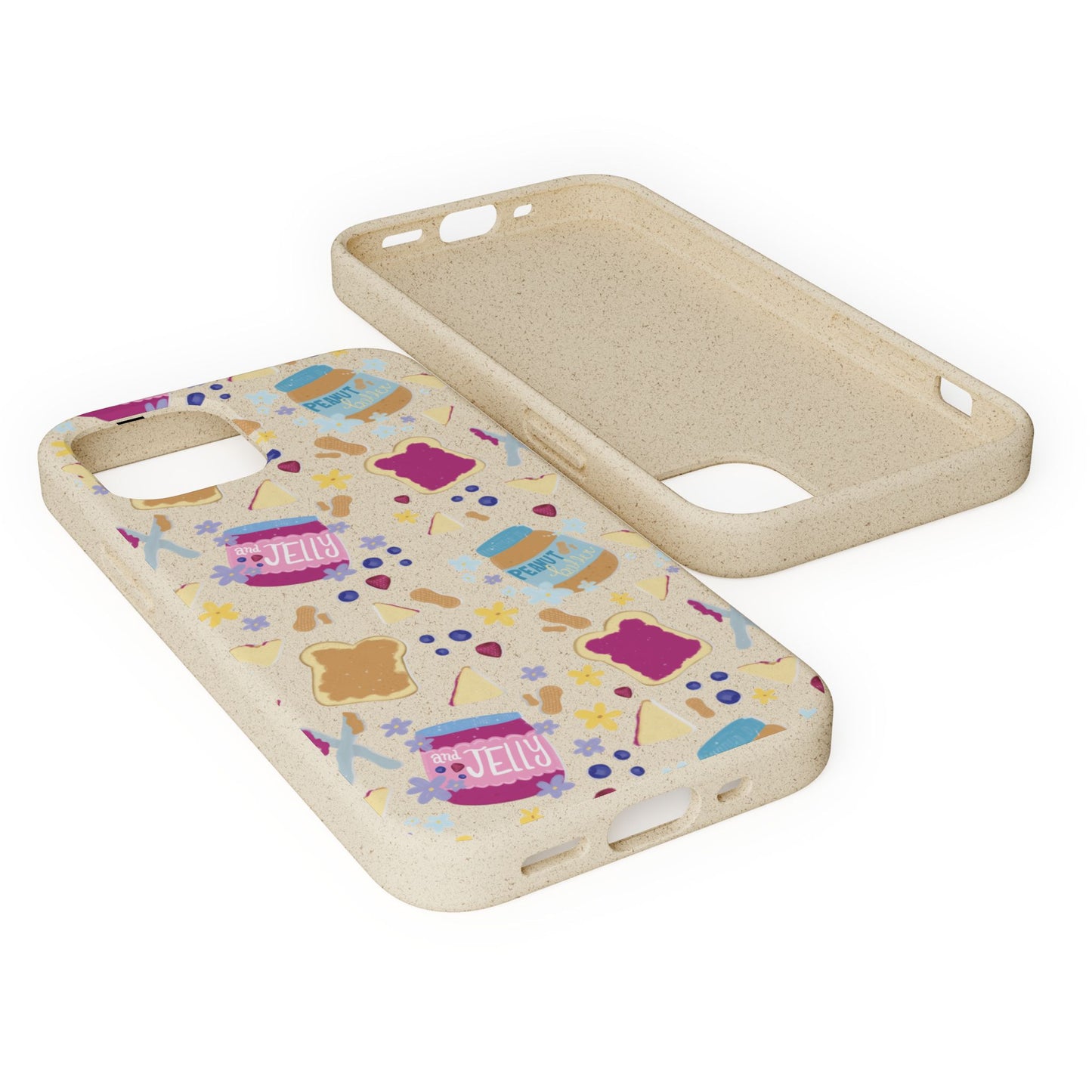 Peanut Butter and Jelly Bio-Degradable Phone cases
