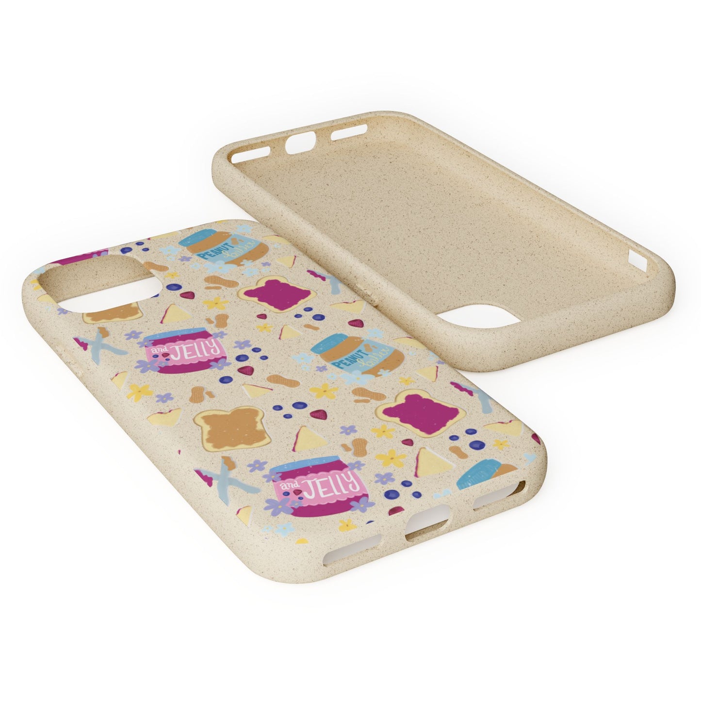 Peanut Butter and Jelly Bio-Degradable Phone cases