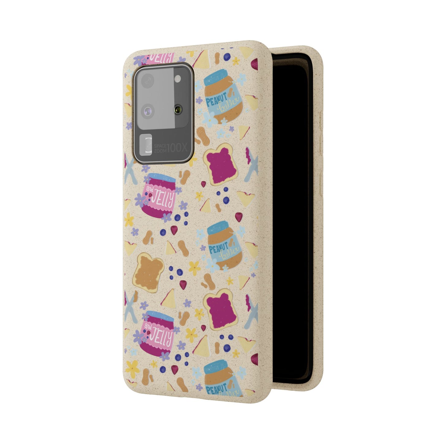 Peanut Butter and Jelly Bio-Degradable Phone cases