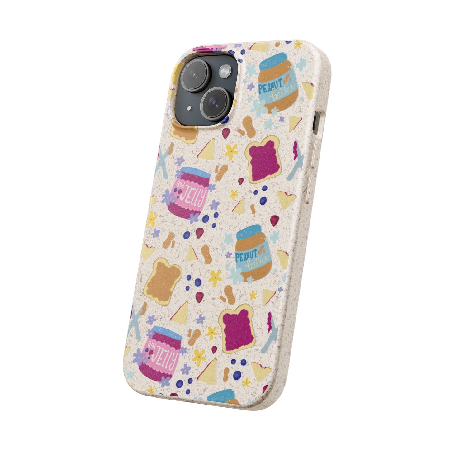 Peanut Butter and Jelly Bio-Degradable Phone cases