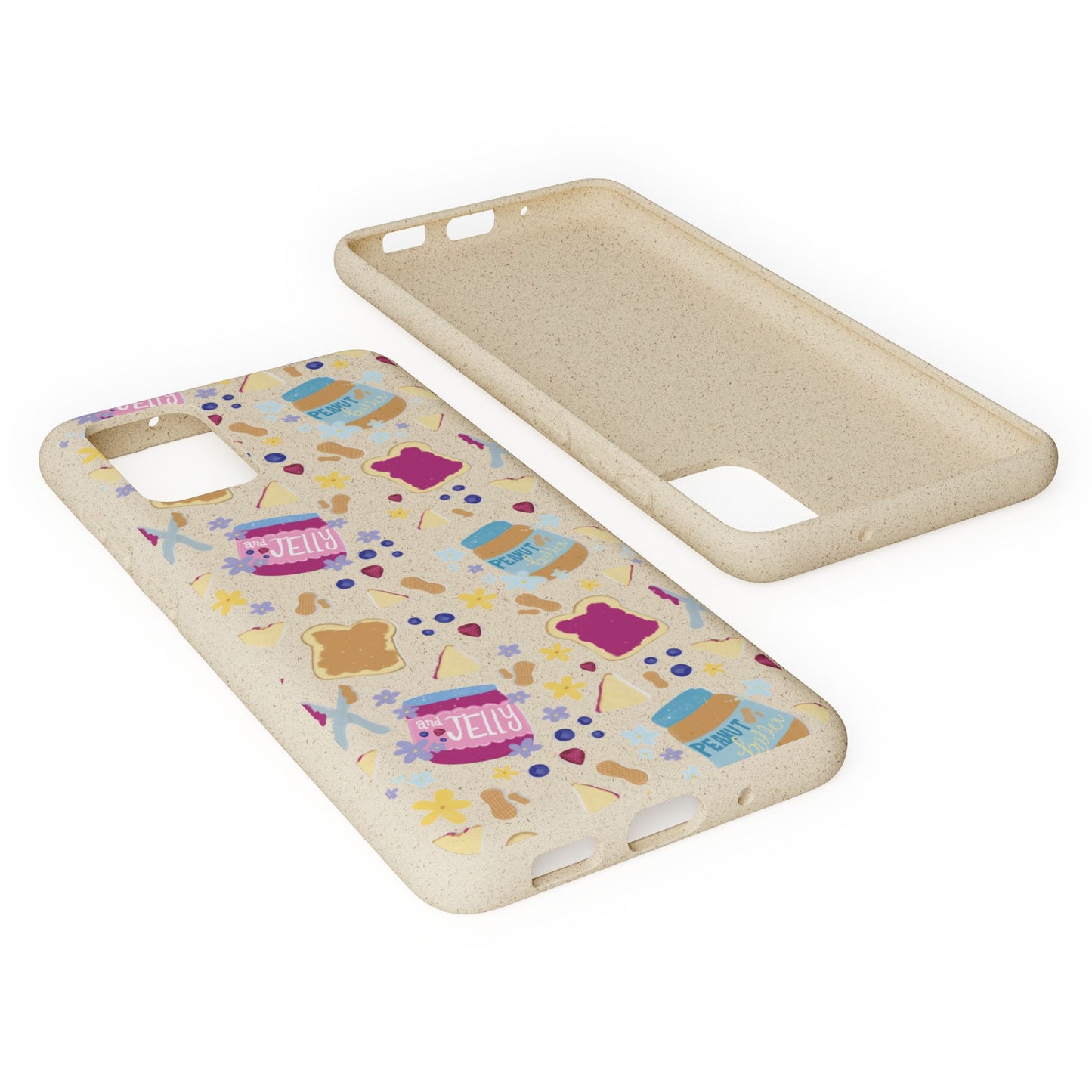 Peanut Butter and Jelly Bio-Degradable Phone cases