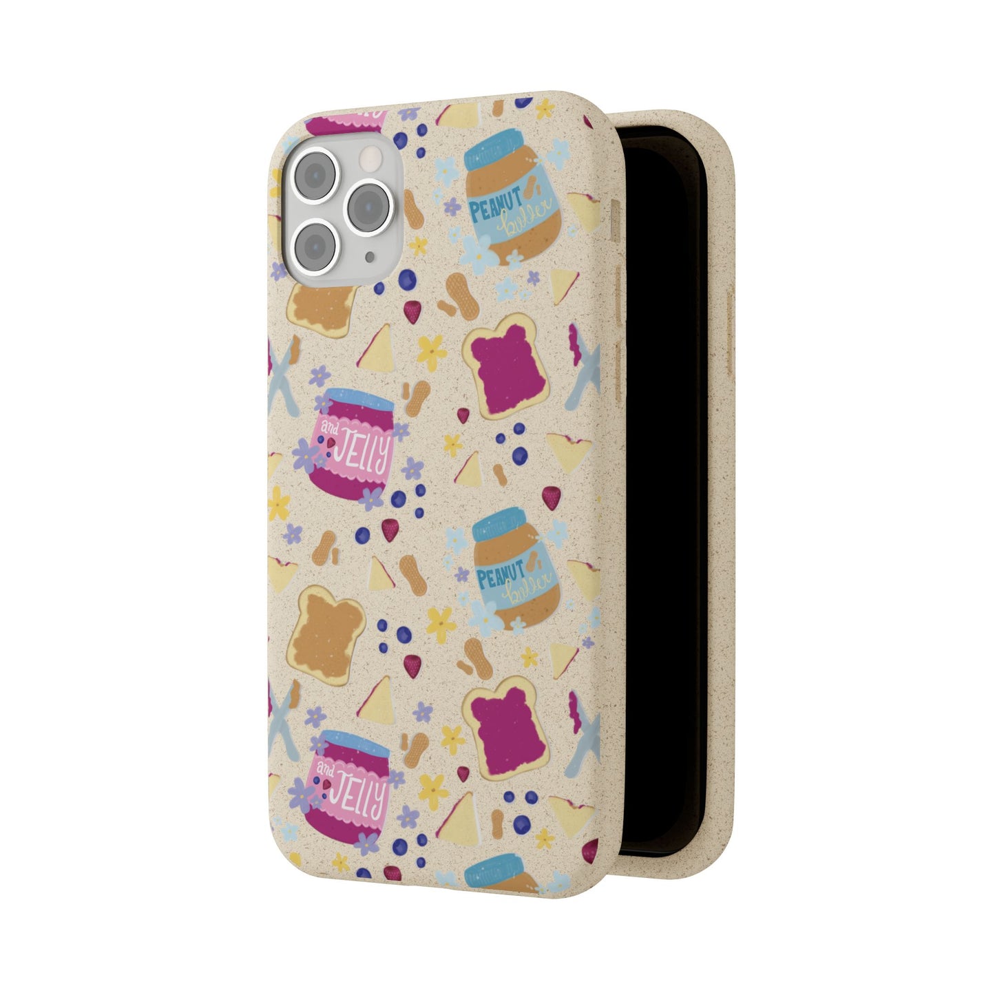 Peanut Butter and Jelly Bio-Degradable Phone cases