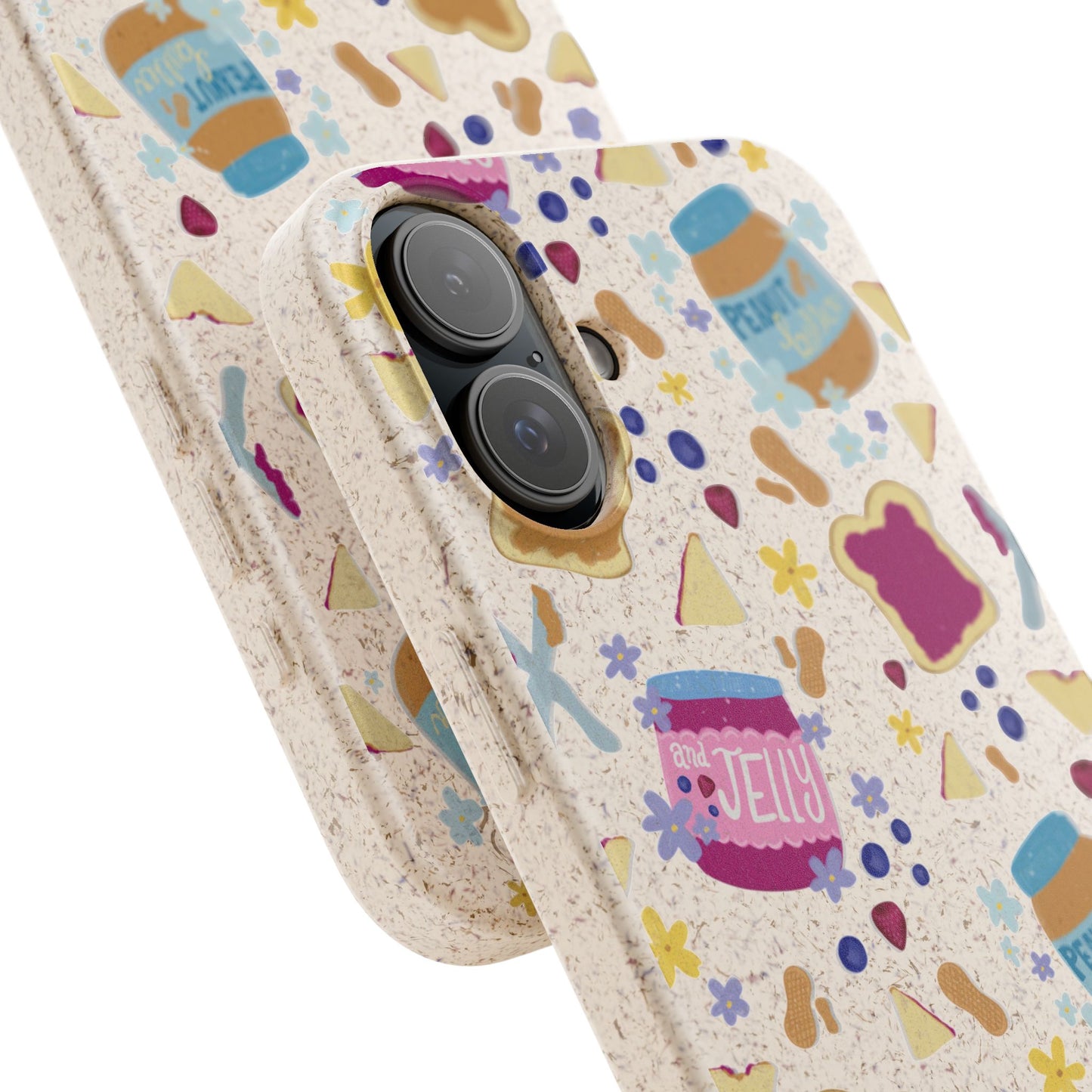 Peanut Butter and Jelly Bio-Degradable Phone cases