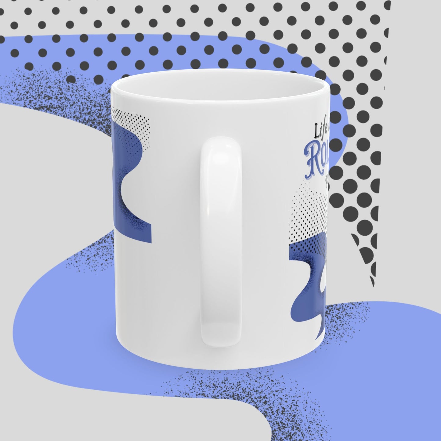 Rollercoaster Life Ceramic Mug - 11oz