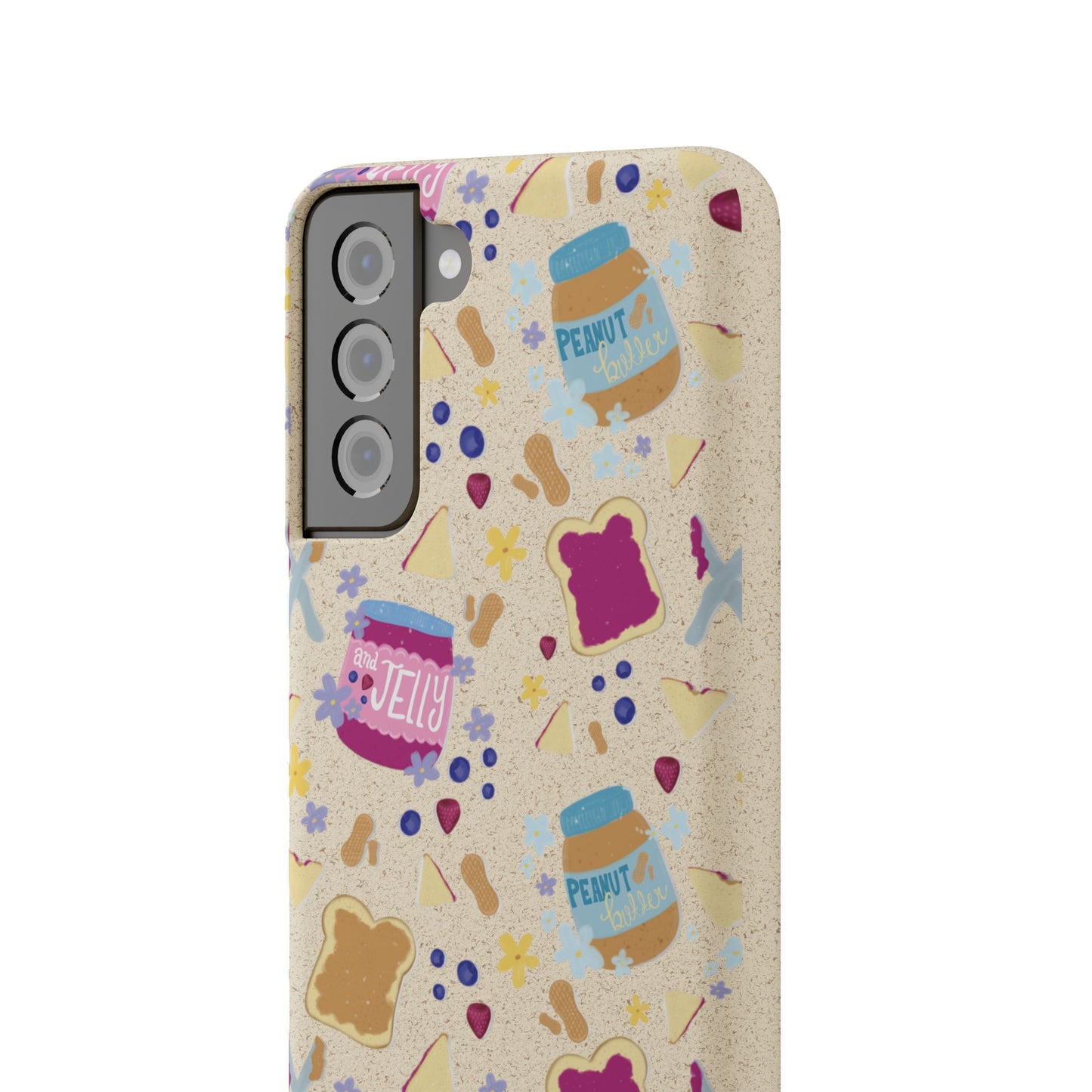 Peanut Butter and Jelly Bio-Degradable Phone cases