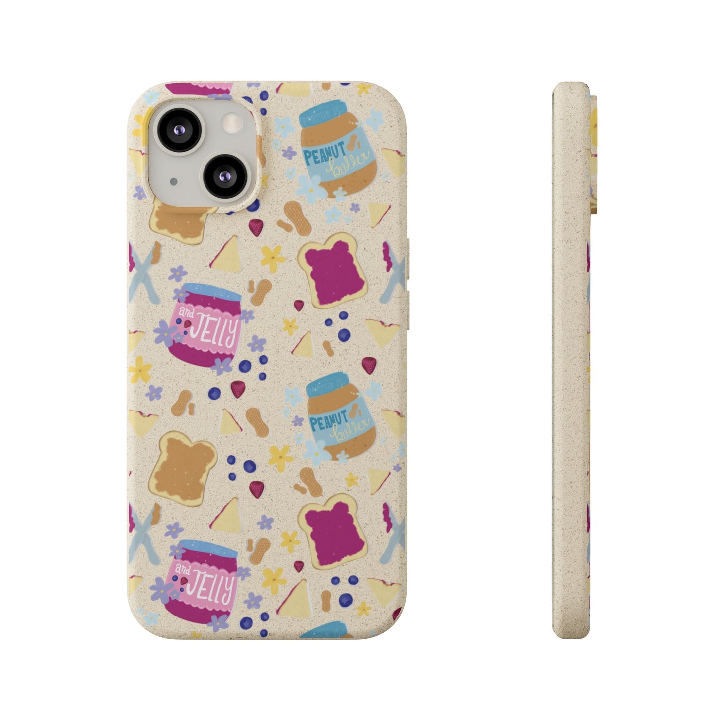 Peanut Butter and Jelly Bio-Degradable Phone cases