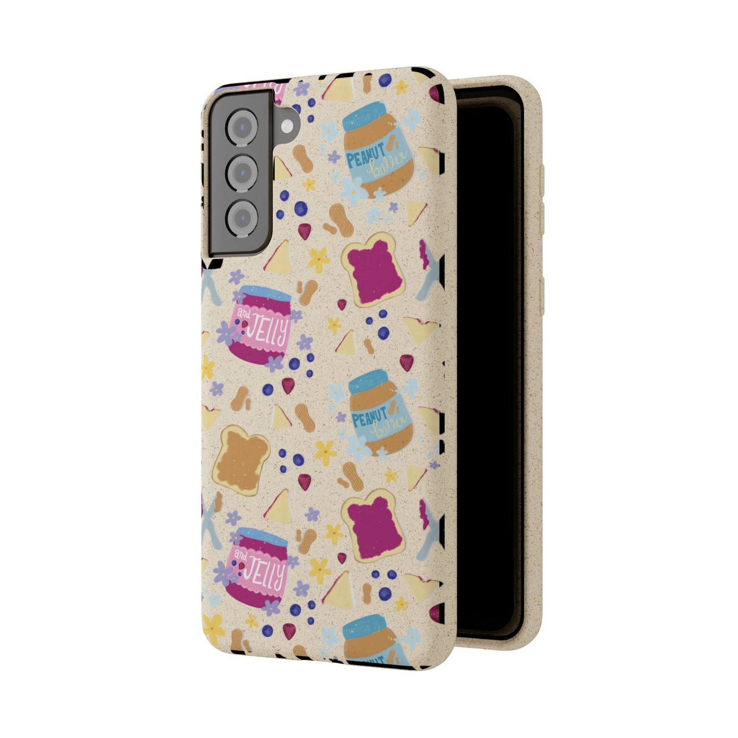 Peanut Butter and Jelly Bio-Degradable Phone cases
