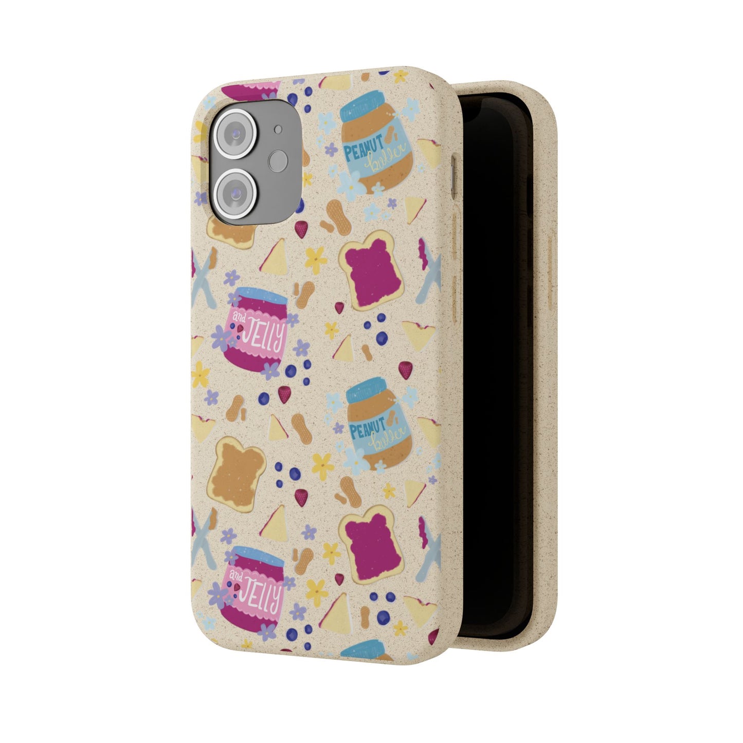 Peanut Butter and Jelly Bio-Degradable Phone cases