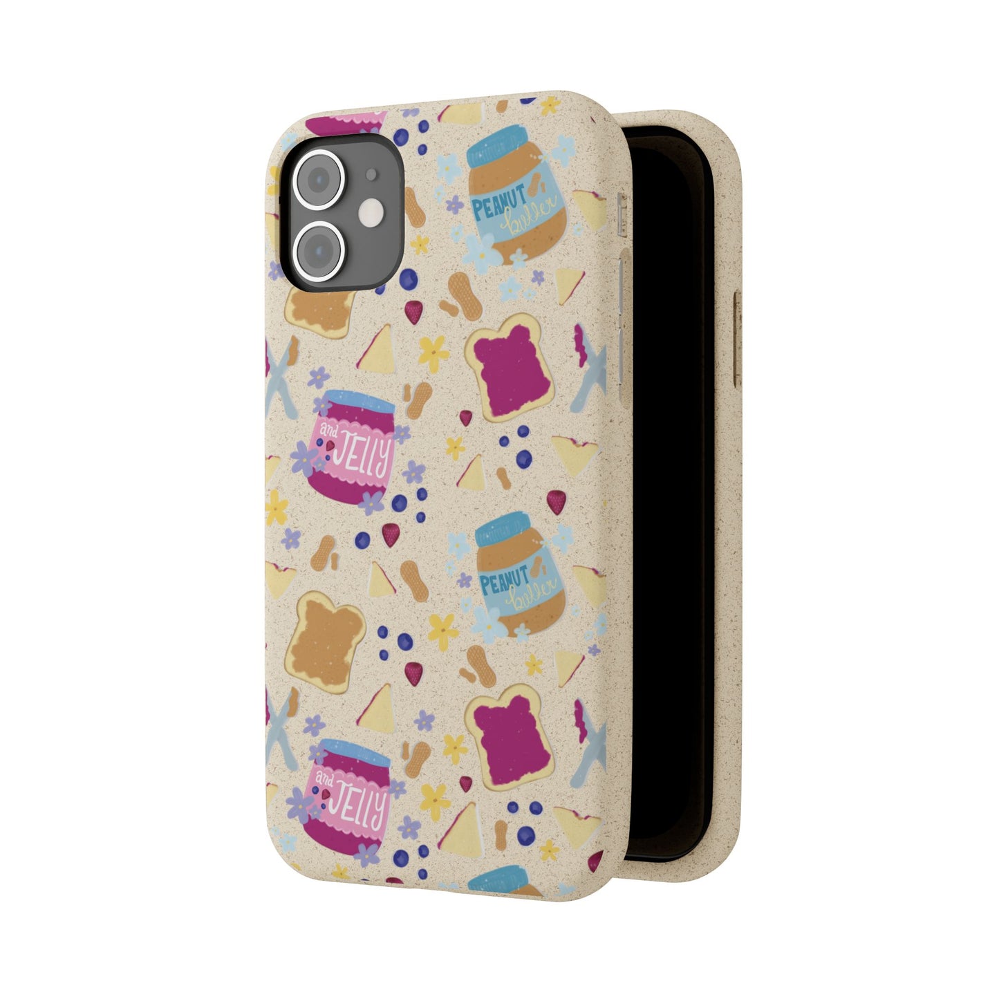 Peanut Butter and Jelly Bio-Degradable Phone cases