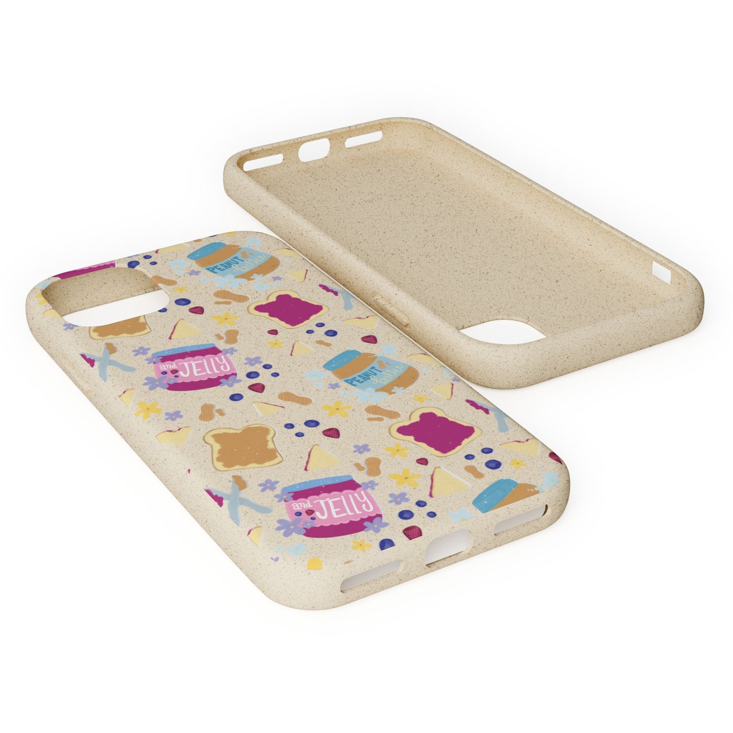 Peanut Butter and Jelly Bio-Degradable Phone cases