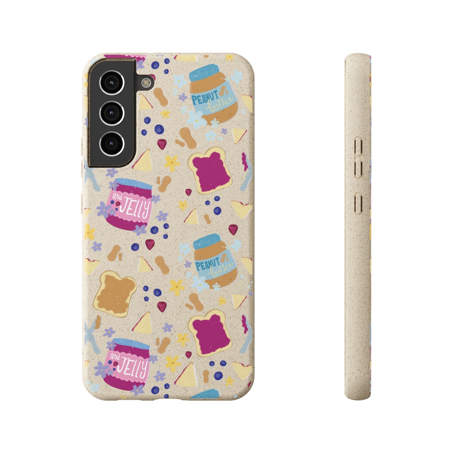 Peanut Butter and Jelly Bio-Degradable Phone cases