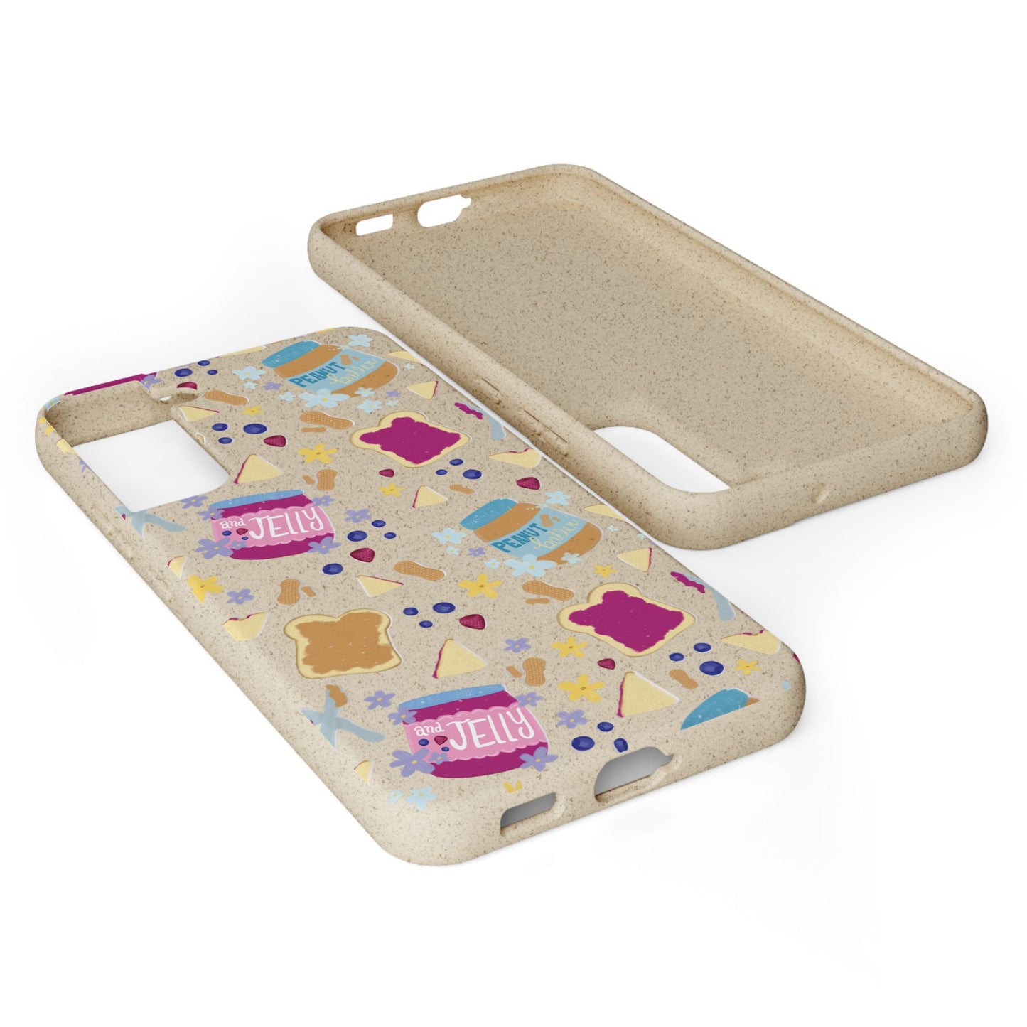 Peanut Butter and Jelly Bio-Degradable Phone cases