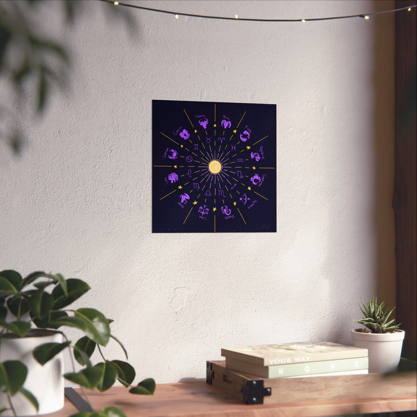 Astrology Themed Vertical Posters, Zodiac Wall Art, Celestial Decor, Horoscope Prints, Gift for Astrology Lovers