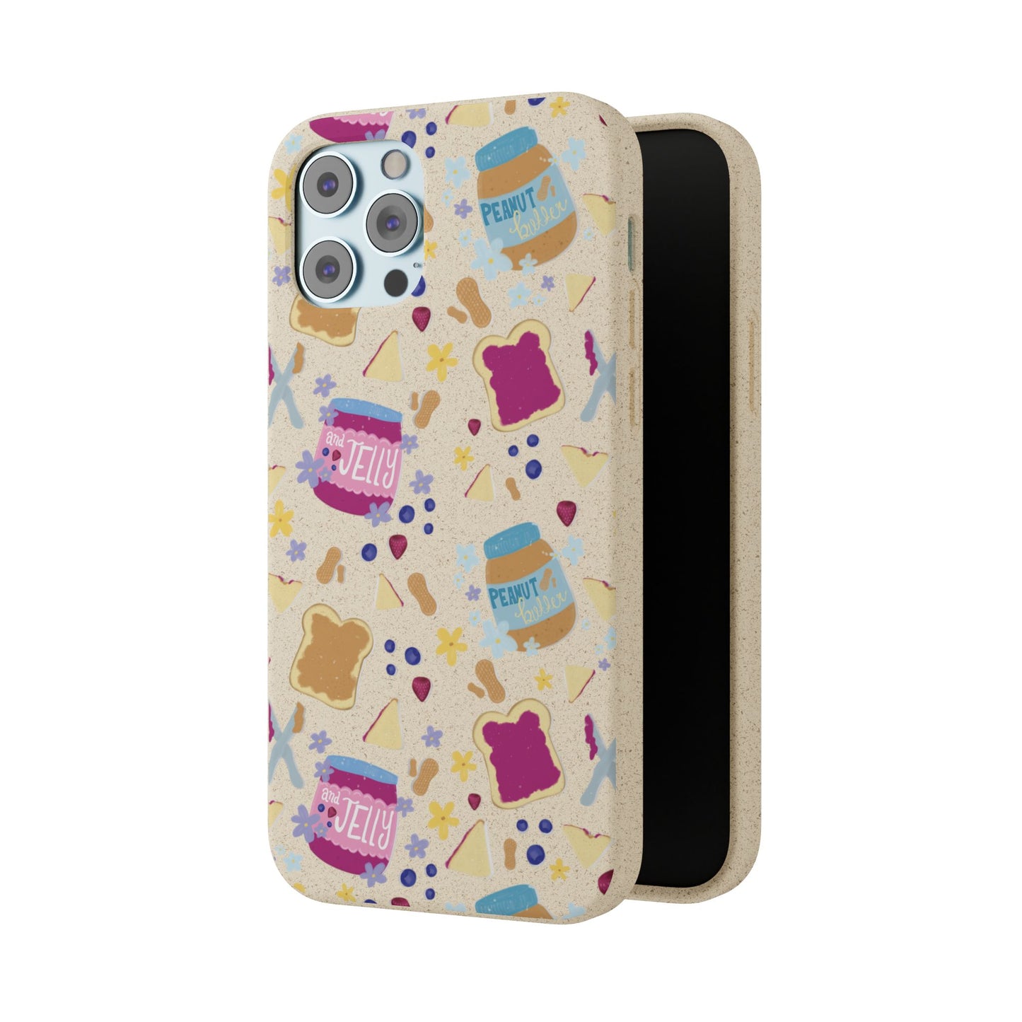 Peanut Butter and Jelly Bio-Degradable Phone cases