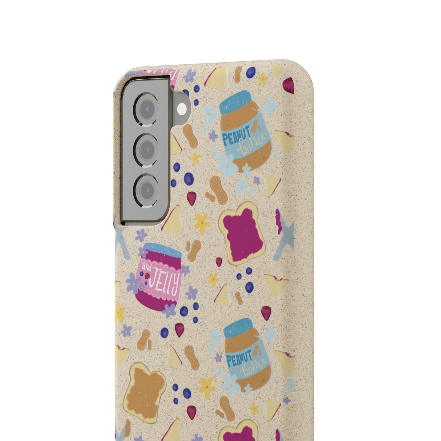 Peanut Butter and Jelly Bio-Degradable Phone cases
