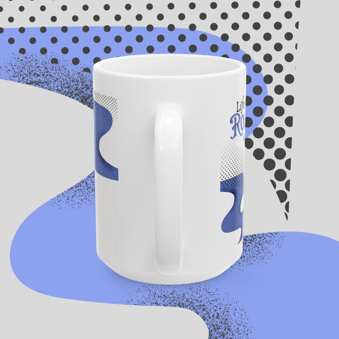 Rollercoaster Life Ceramic Mug - 11oz