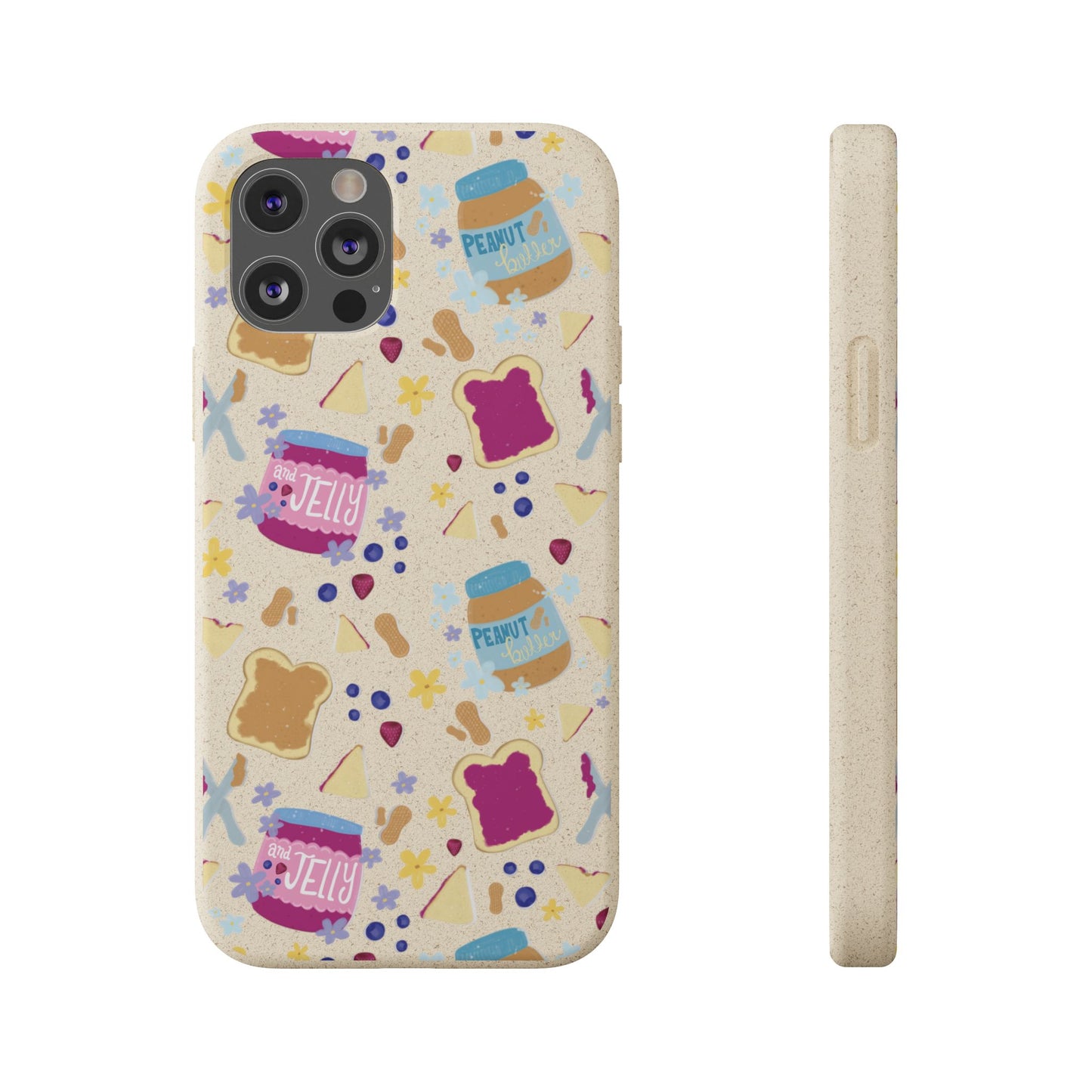 Peanut Butter and Jelly Bio-Degradable Phone cases