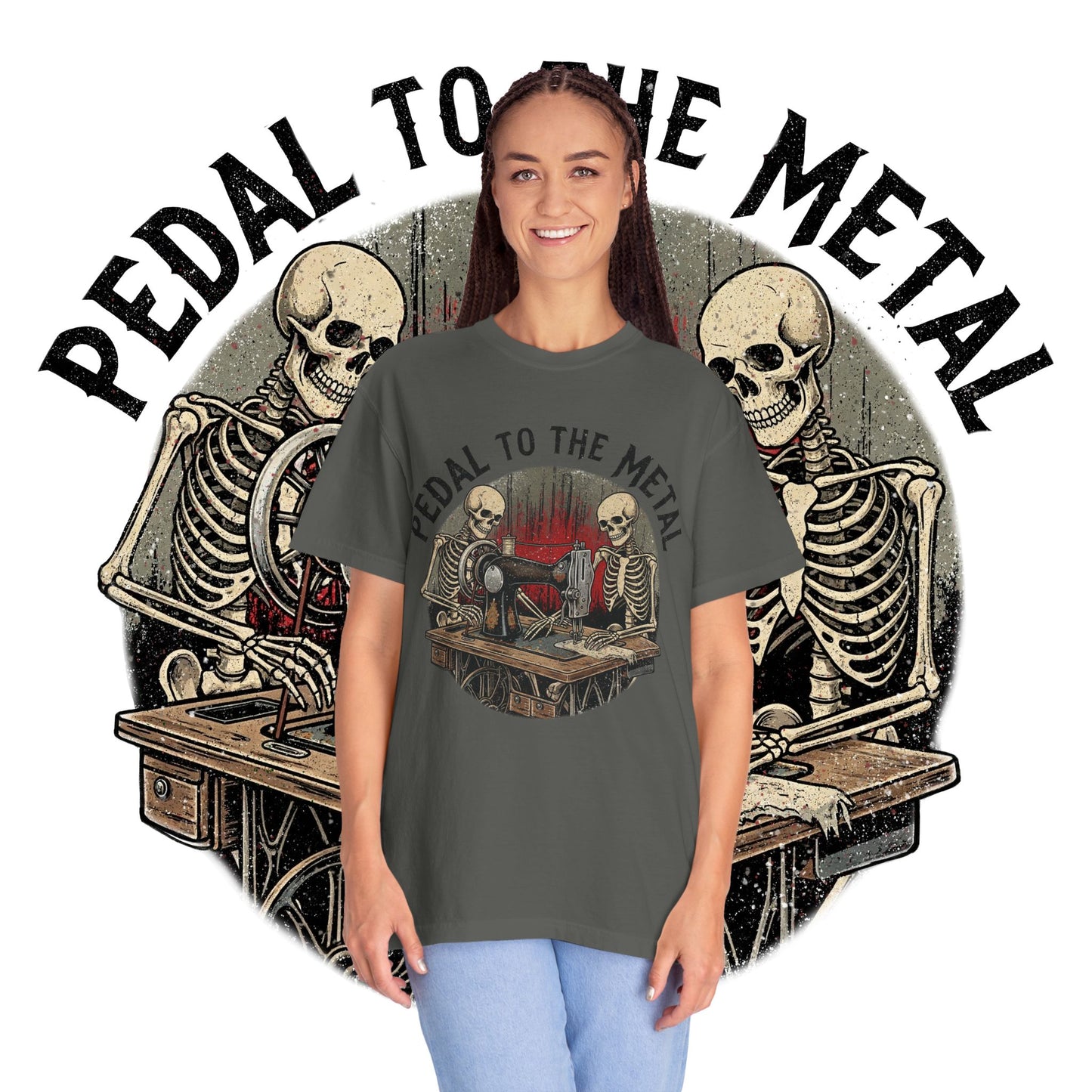 Skeleton Sewing Unisex T-shirt