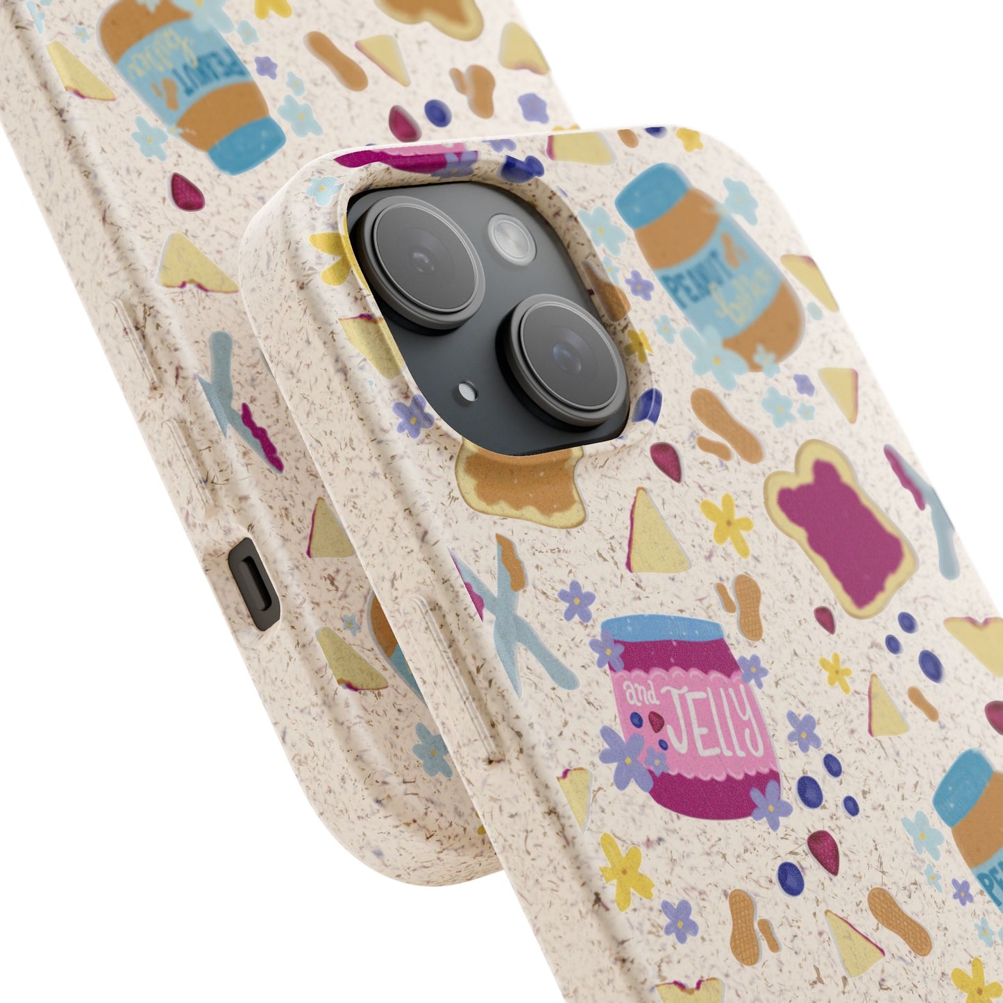Peanut Butter and Jelly Bio-Degradable Phone cases