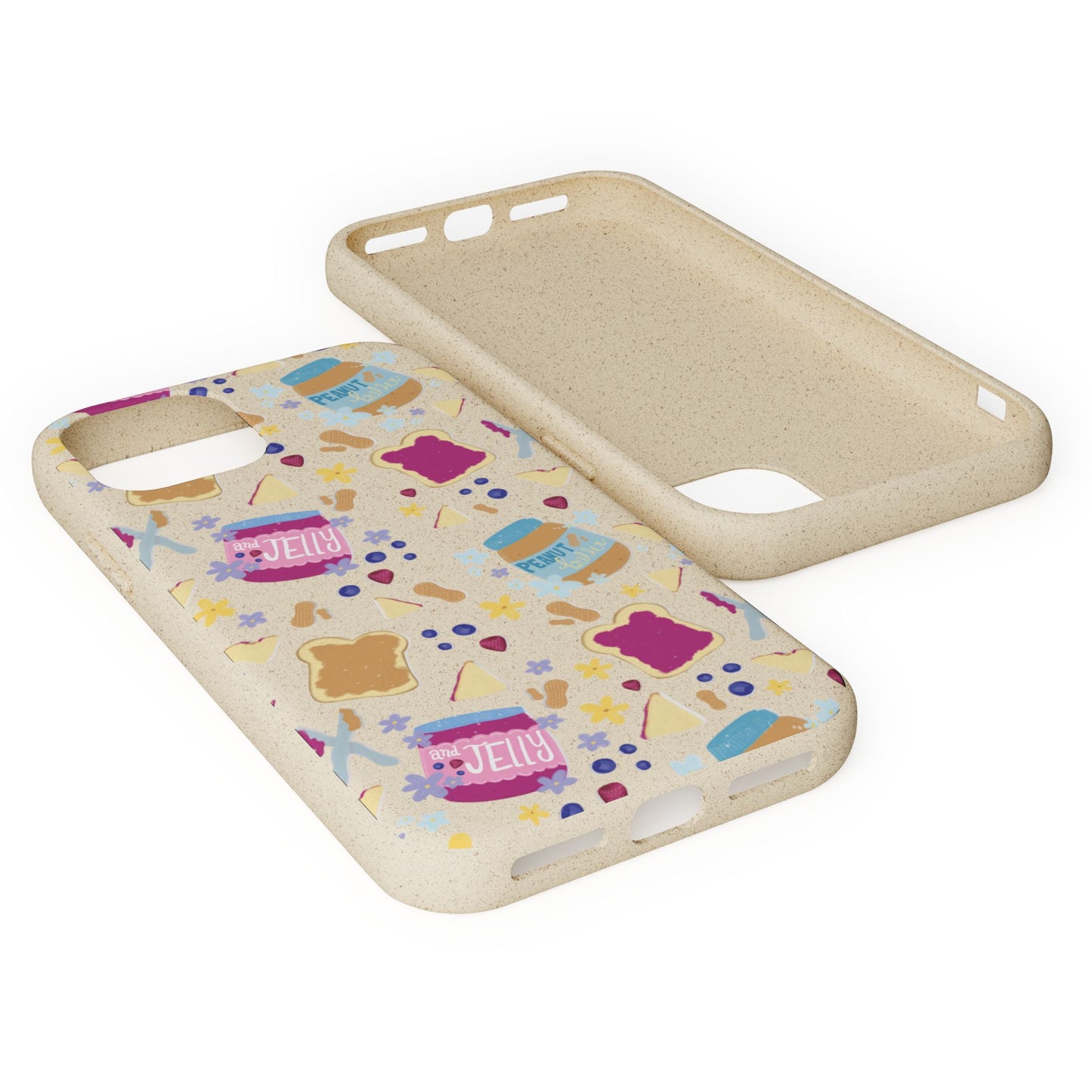 Peanut Butter and Jelly Bio-Degradable Phone cases