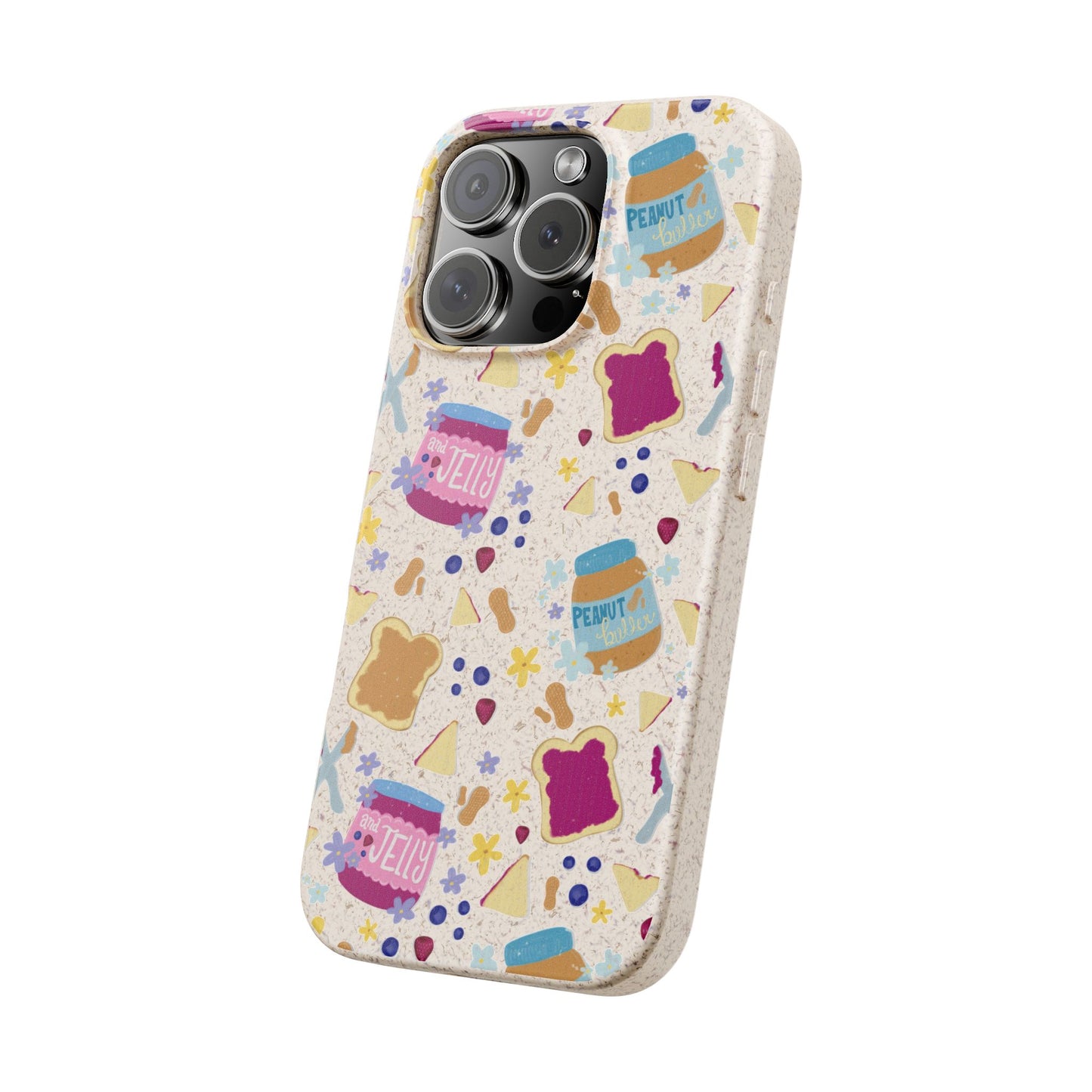 Peanut Butter and Jelly Bio-Degradable Phone cases