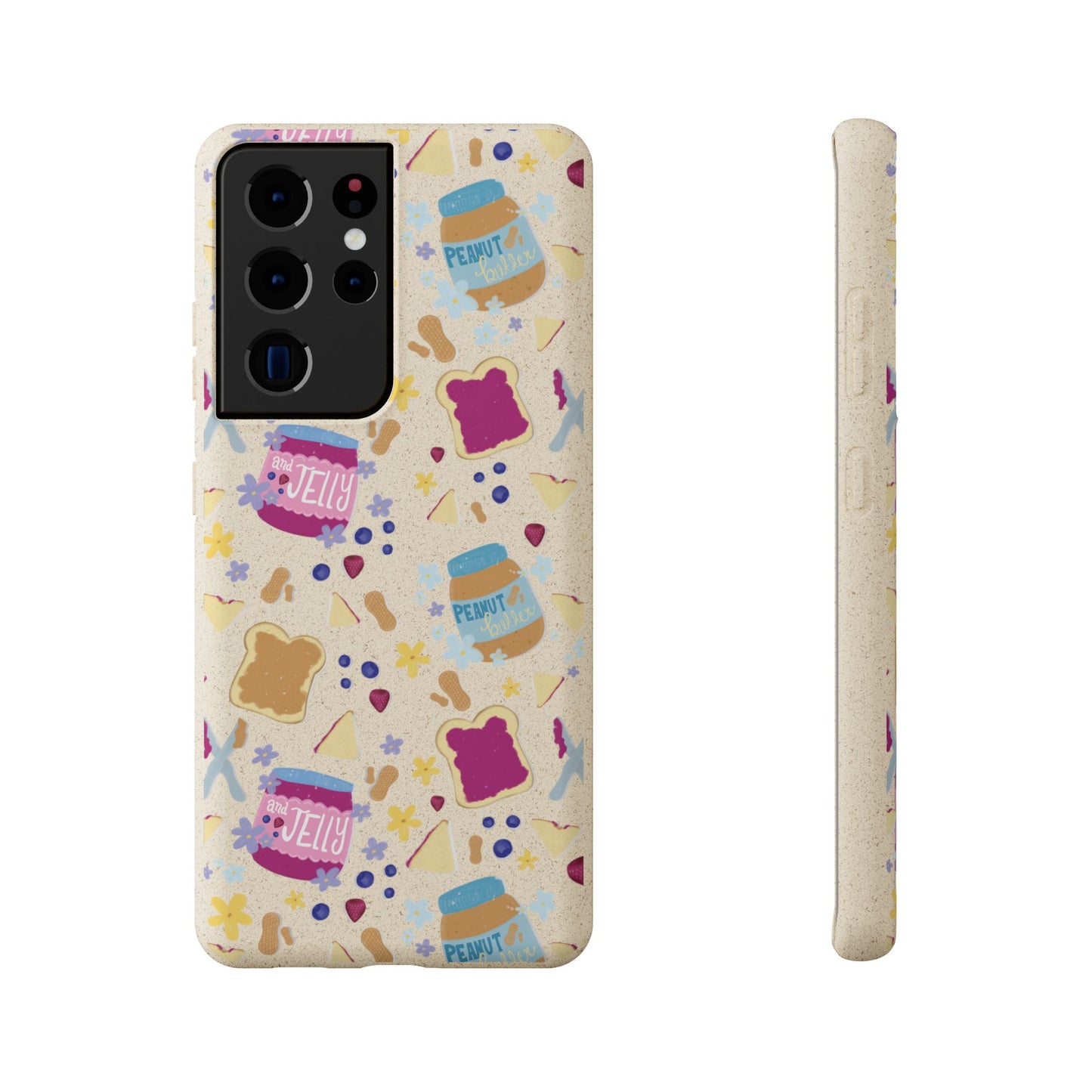 Peanut Butter and Jelly Bio-Degradable Phone cases