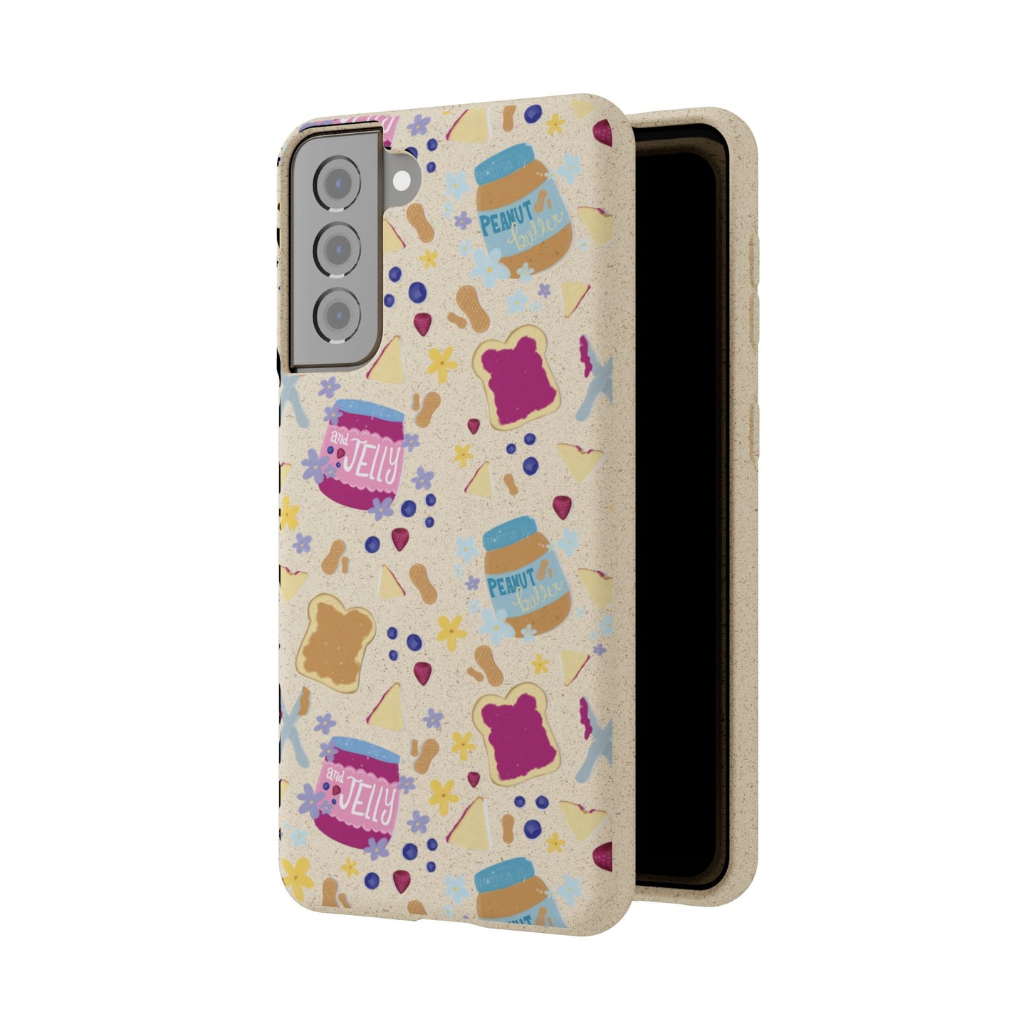 Peanut Butter and Jelly Bio-Degradable Phone cases
