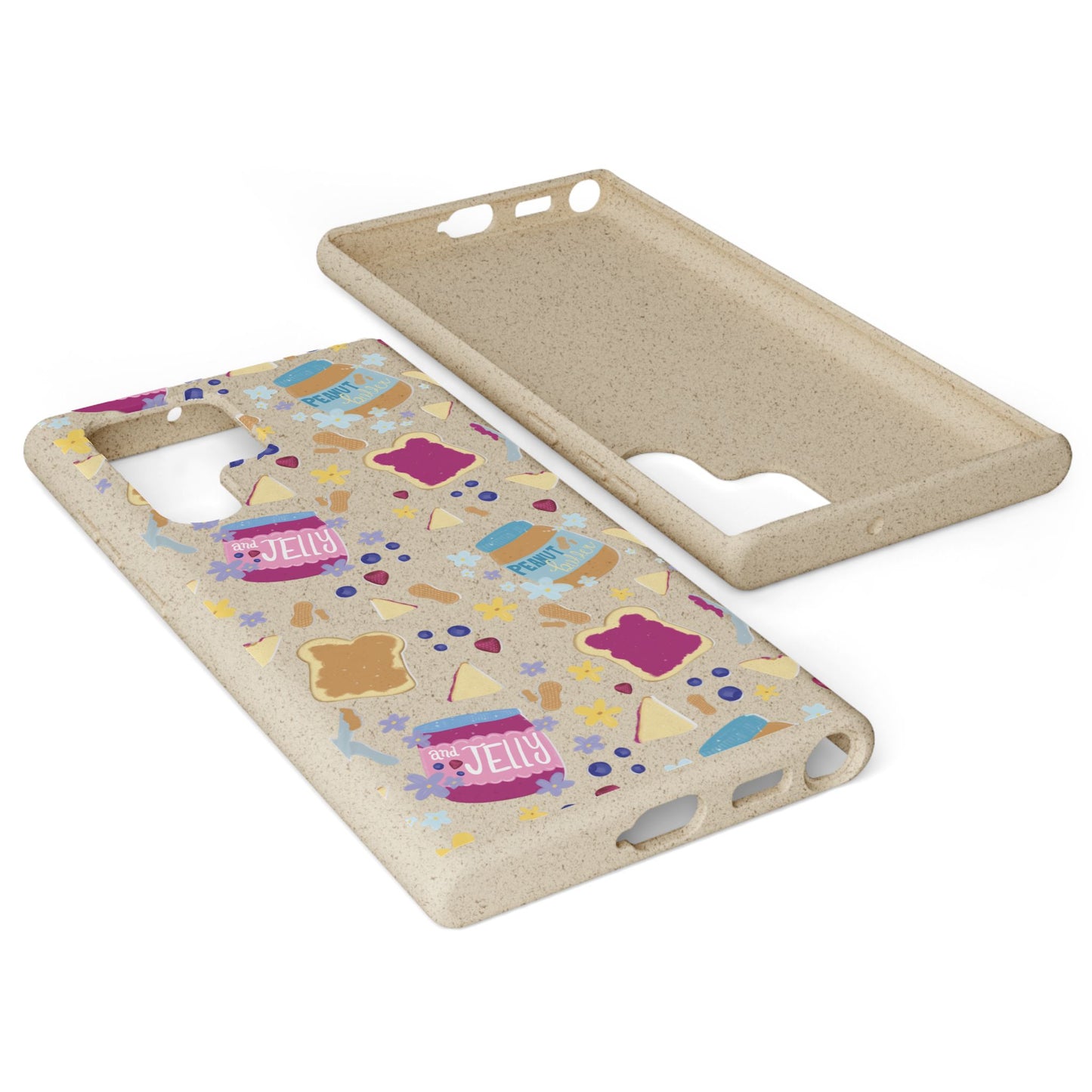 Peanut Butter and Jelly Bio-Degradable Phone cases