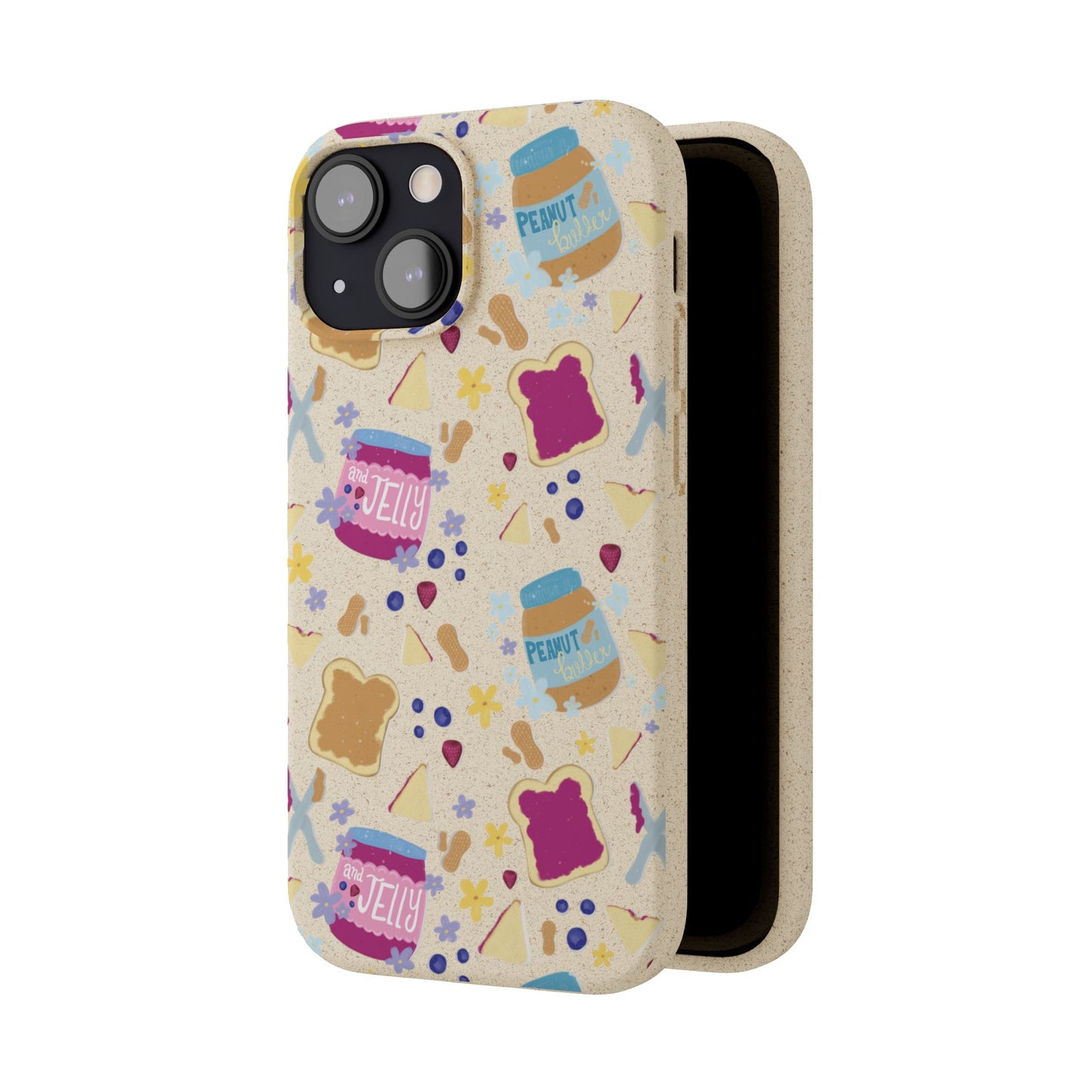Peanut Butter and Jelly Bio-Degradable Phone cases