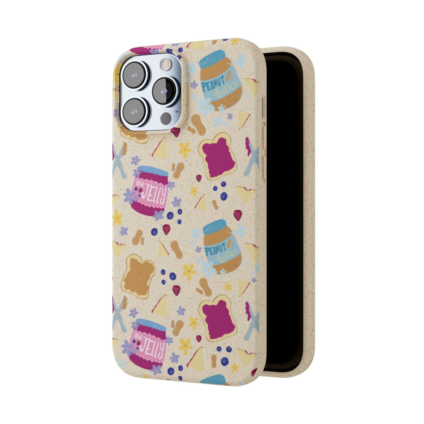 Peanut Butter and Jelly Bio-Degradable Phone cases