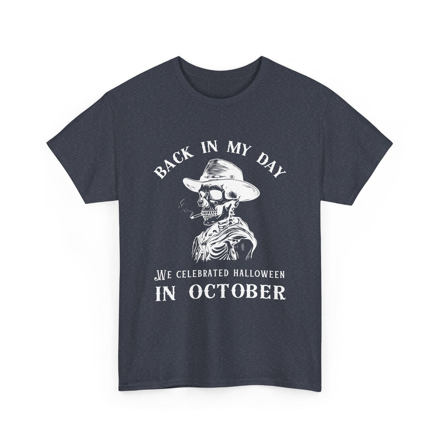 Vintage Halloween Tee - Back in My Day, Unisex T-Shirt, Halloween Shirt, Funny Halloween Gift, Retro Graphic Tee, Spooky Season Apparel