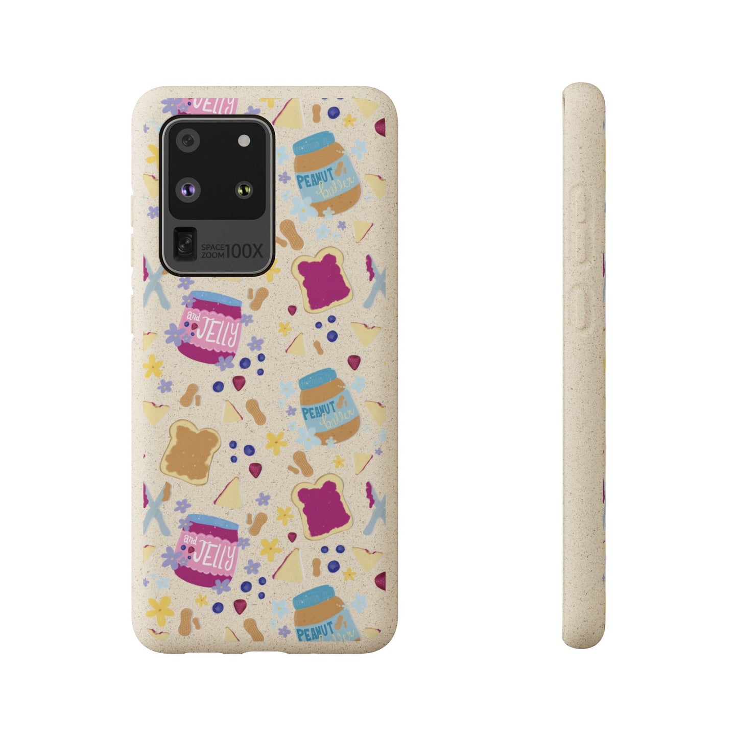 Peanut Butter and Jelly Bio-Degradable Phone cases
