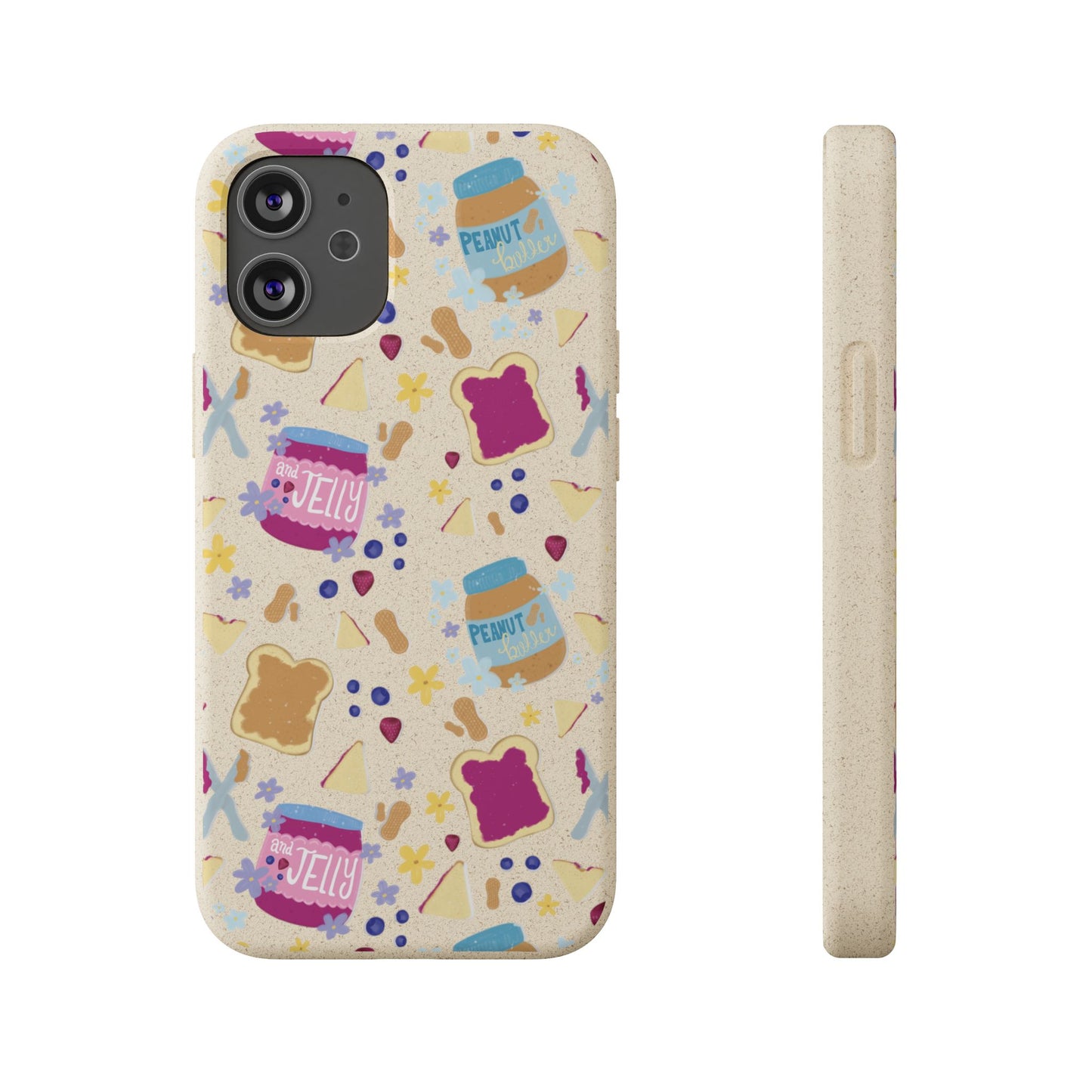 Peanut Butter and Jelly Bio-Degradable Phone cases