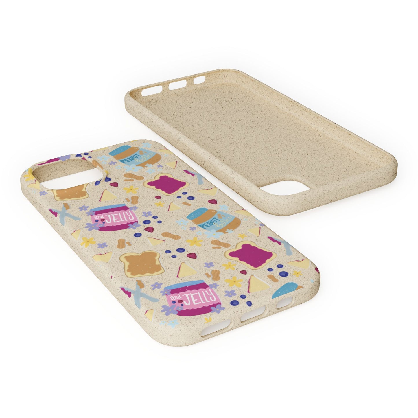 Peanut Butter and Jelly Bio-Degradable Phone cases