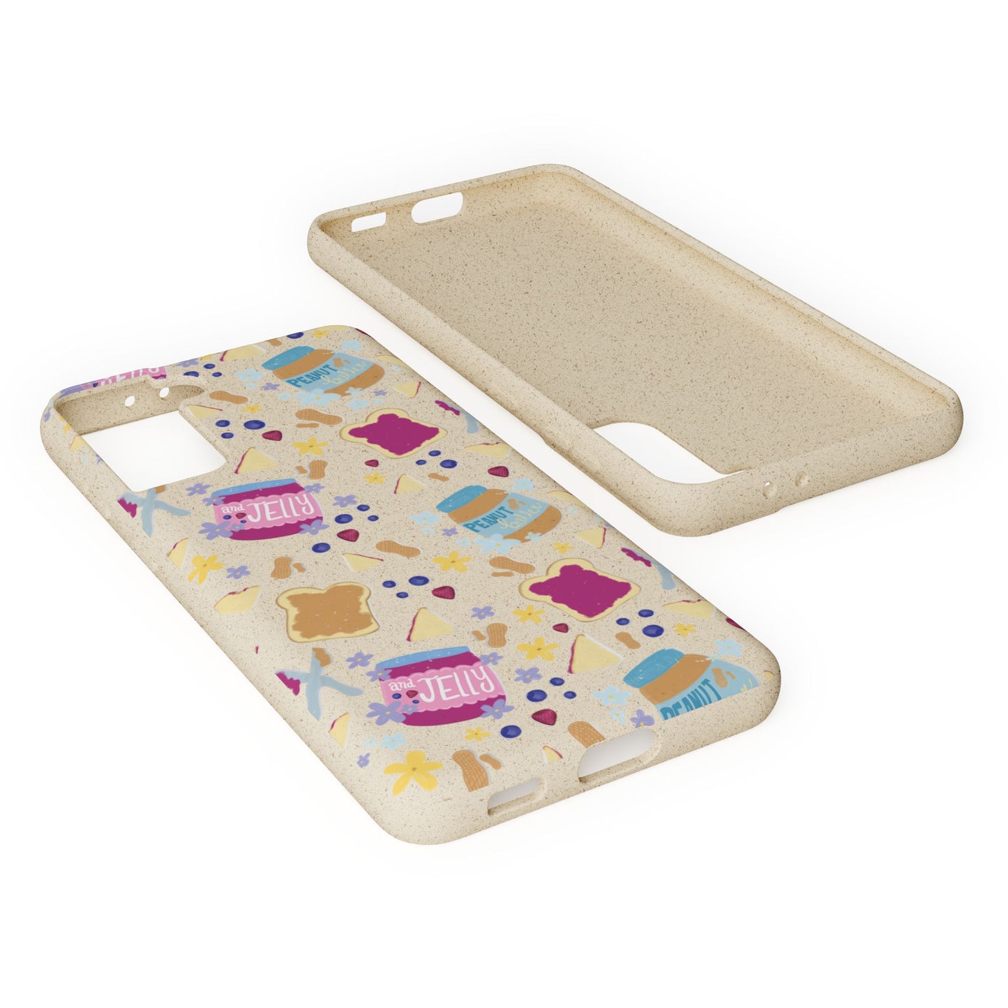 Peanut Butter and Jelly Bio-Degradable Phone cases