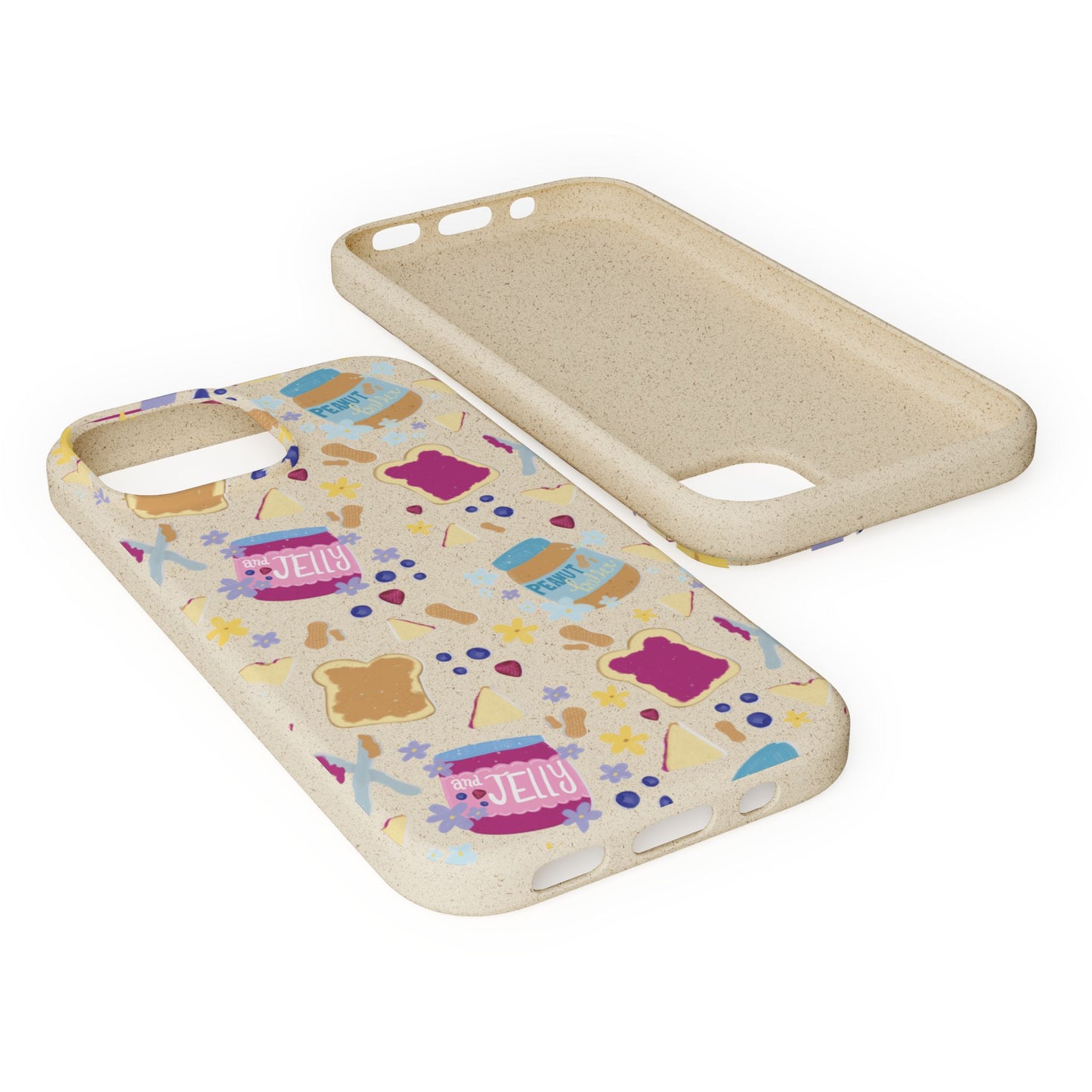 Peanut Butter and Jelly Bio-Degradable Phone cases