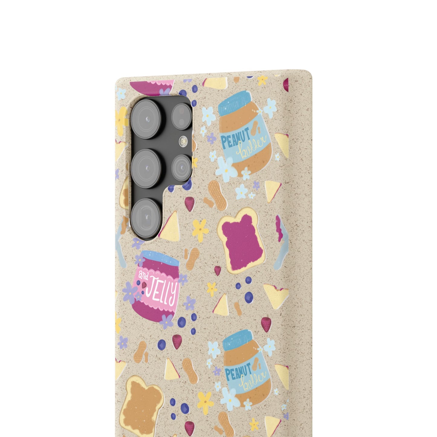 Peanut Butter and Jelly Bio-Degradable Phone cases