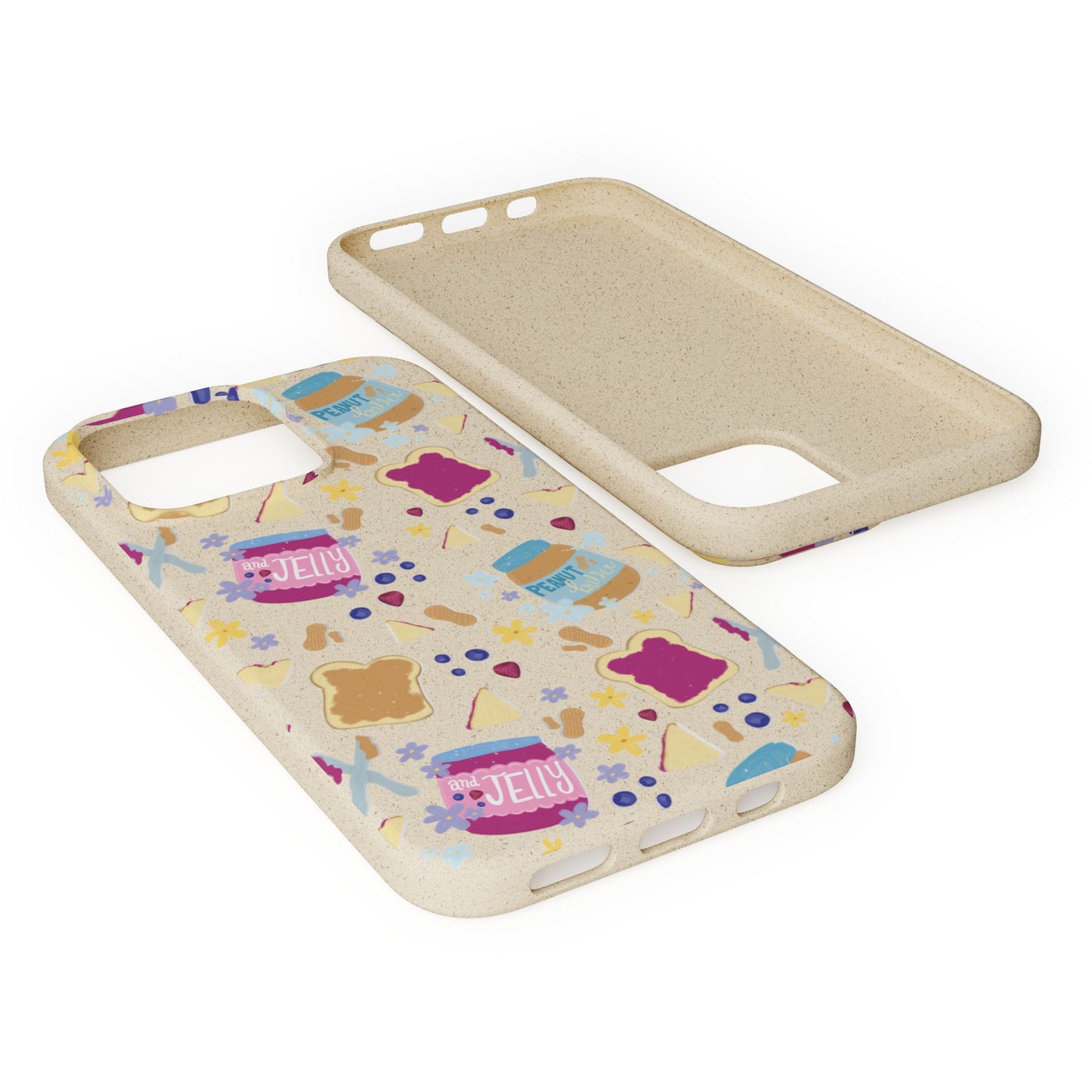 Peanut Butter and Jelly Bio-Degradable Phone cases
