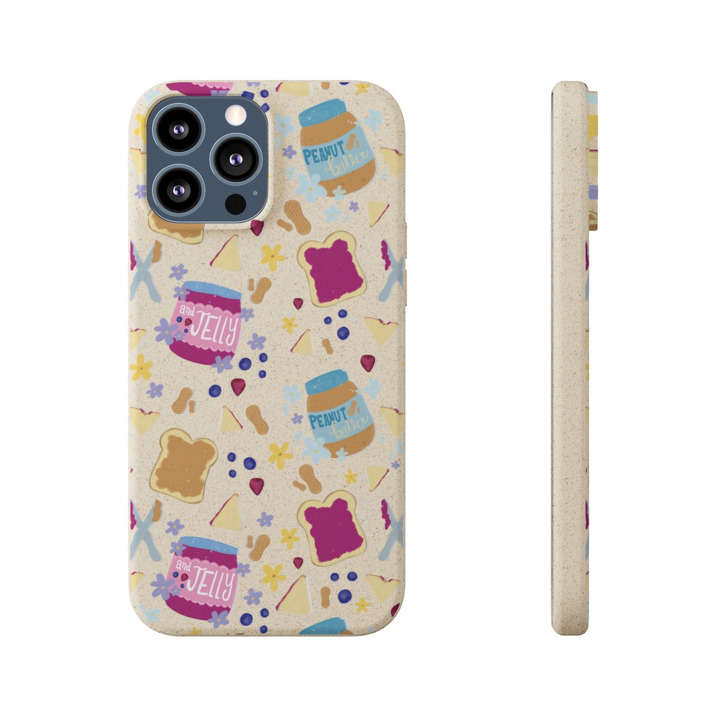 Peanut Butter and Jelly Bio-Degradable Phone cases
