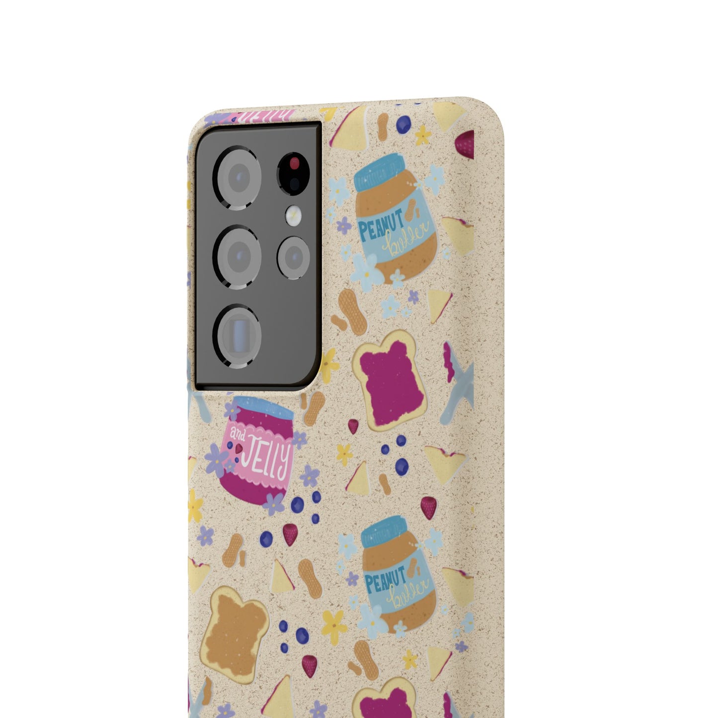 Peanut Butter and Jelly Bio-Degradable Phone cases