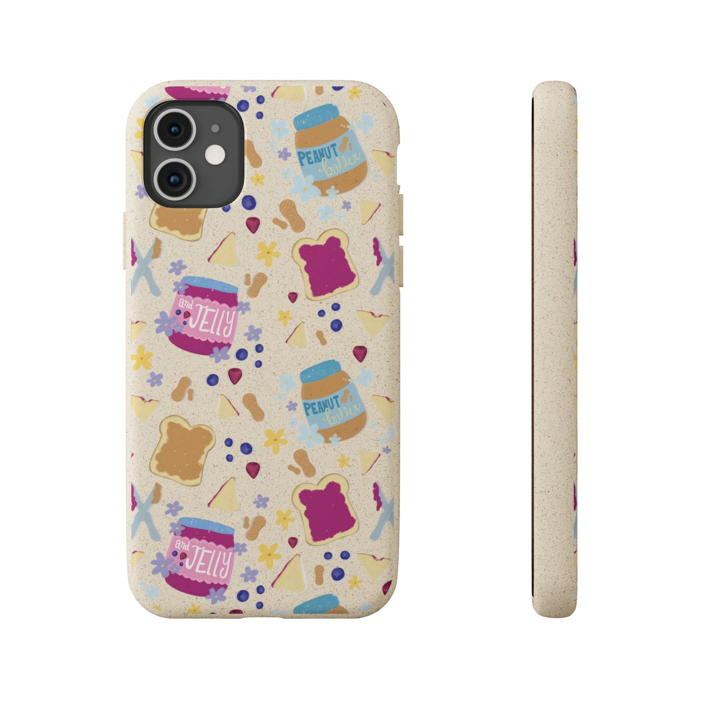 Peanut Butter and Jelly Bio-Degradable Phone cases