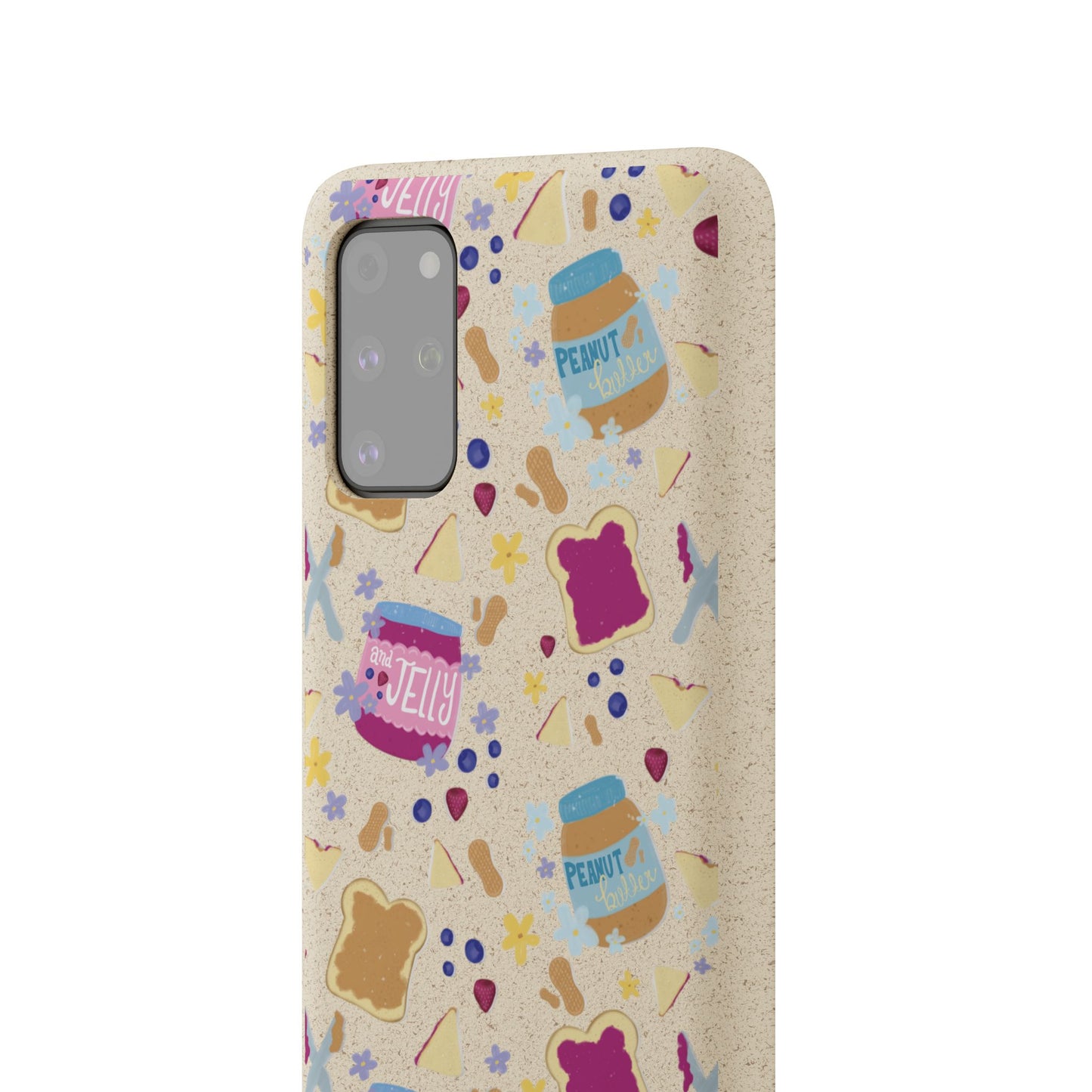 Peanut Butter and Jelly Bio-Degradable Phone cases
